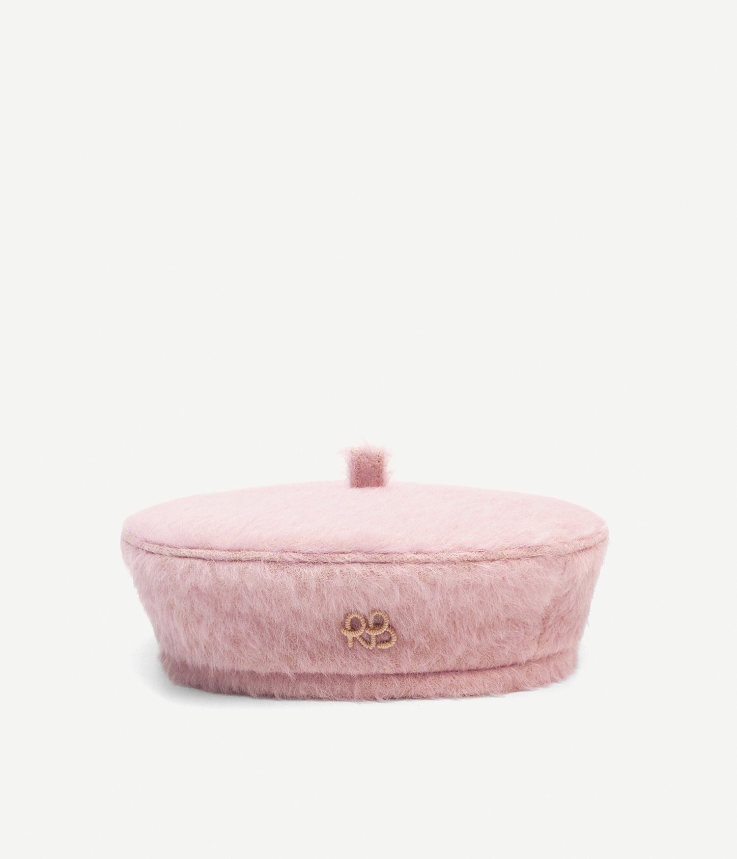 CHANEL Pink Textured Beret Peak and Brim - Beret Embroidery main image 2
