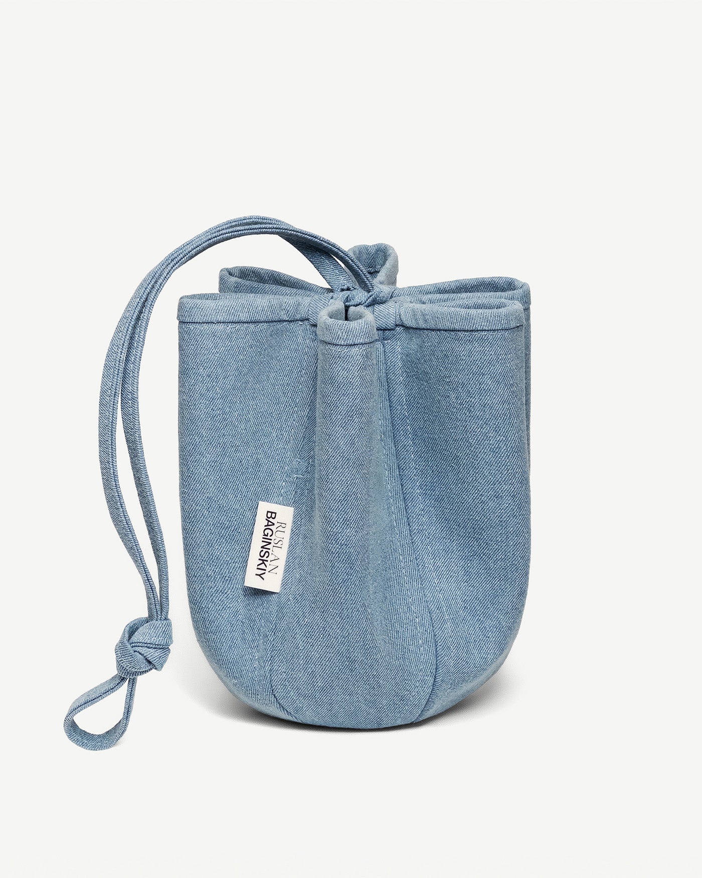 帽子 jichoi AW23 BEANIE BAG (BLUE GREY) Denim HatBag • Ruslan Baginskiy Hats & Accessories - Ascension Island