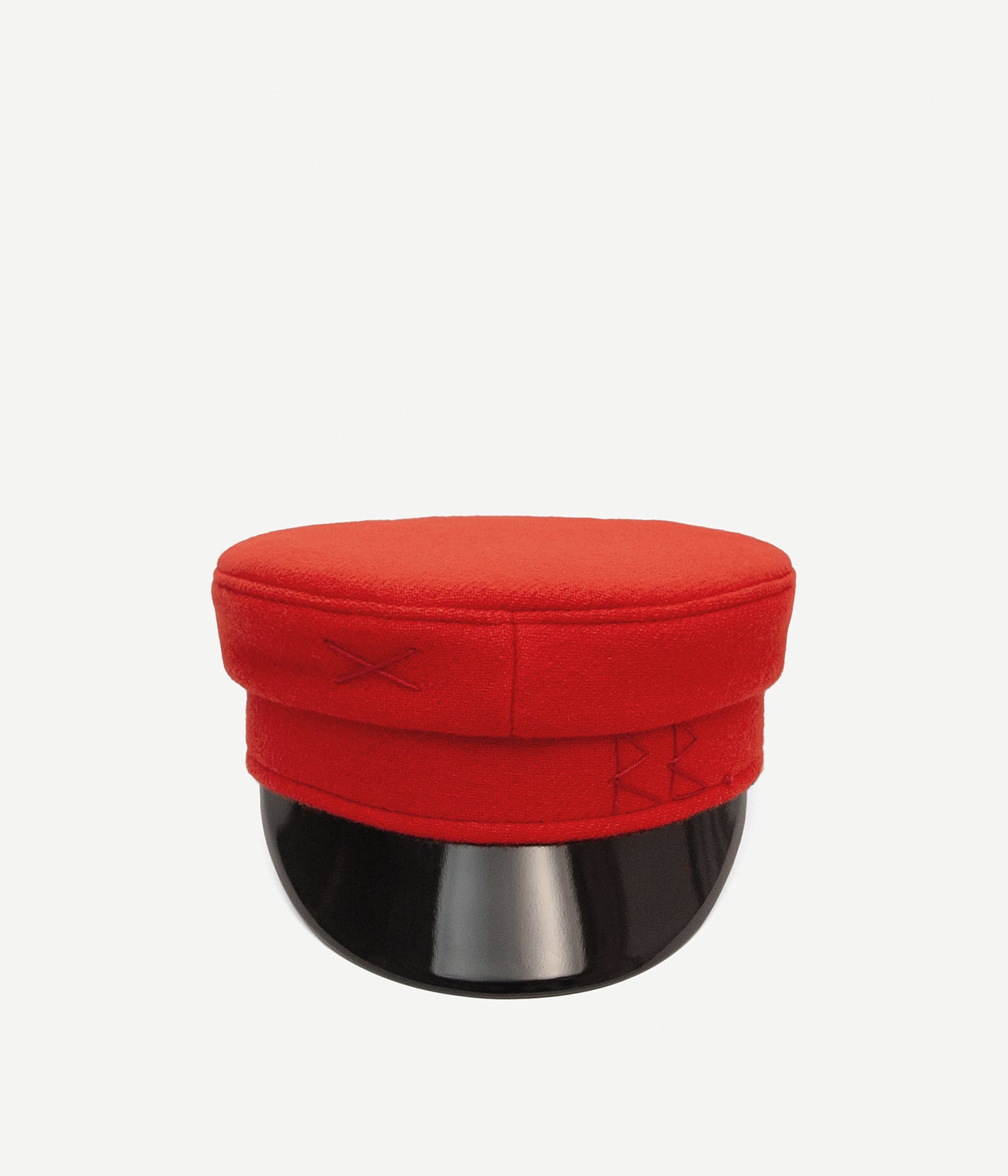 Red Wool Baker Boy Cap • Ruslan Baginskiy Hats & Accessories