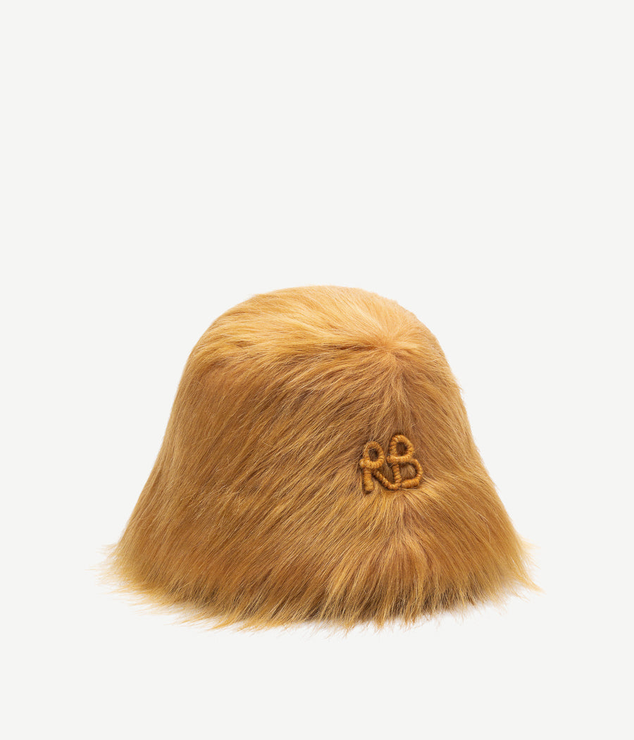 ruslan baginskiy Faux-Fur Bucket Hat FW23-24 BCT004-P-HH-WRB-SM ruslan baginskiy Faux-Fur Bucket Hat FW23-24 BCT004-P-HH-WRB-SM