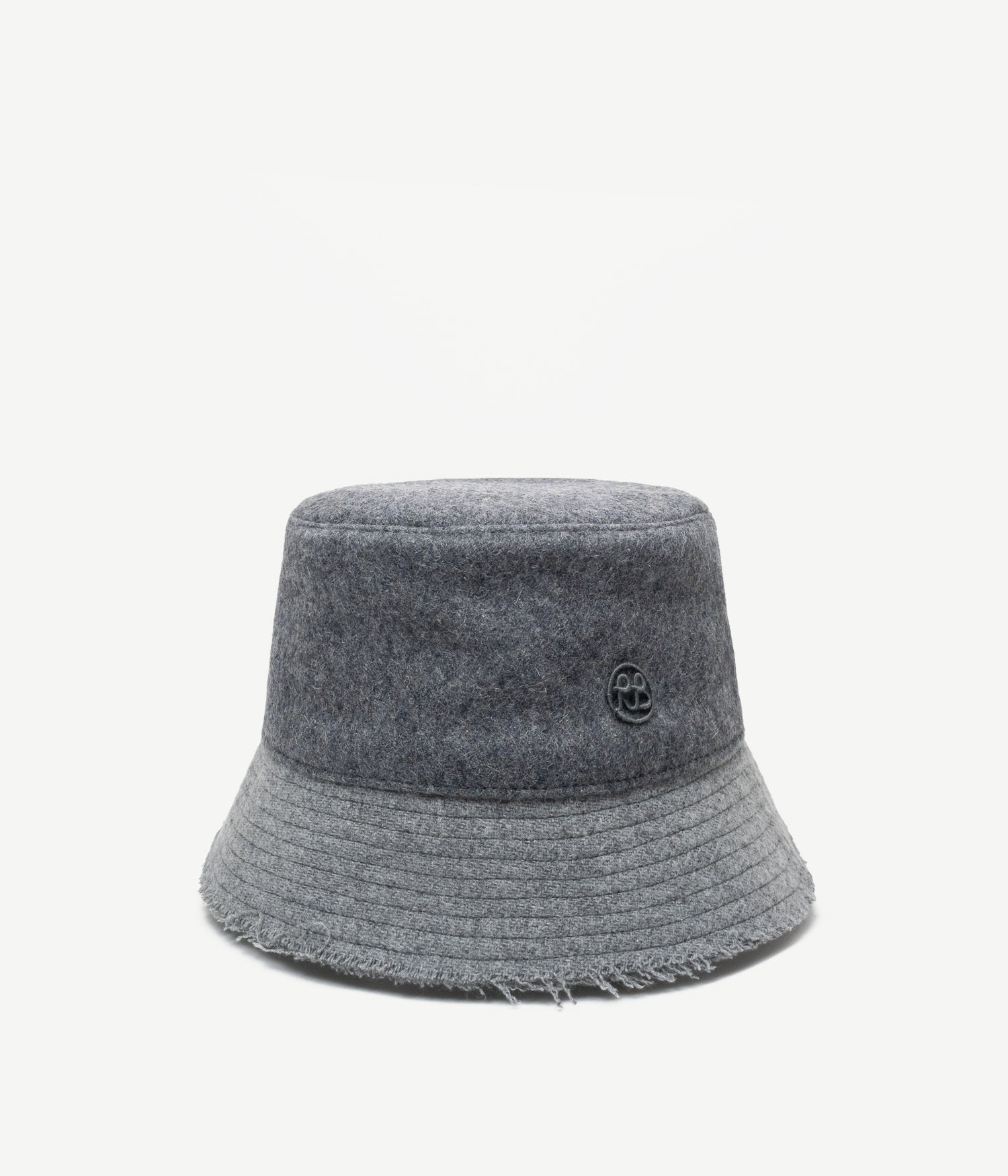 Monogram Embellished Bucket Hat Monogram Embellished Bucket Hat