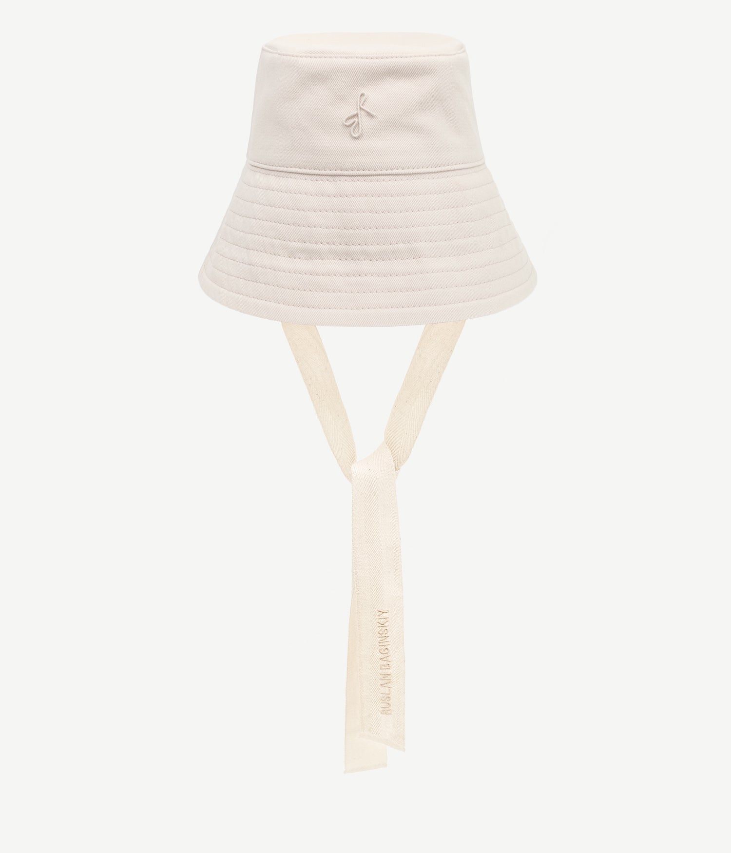 Monogram-Embellished Bucket Hat Monogram-Embellished Bucket Hat