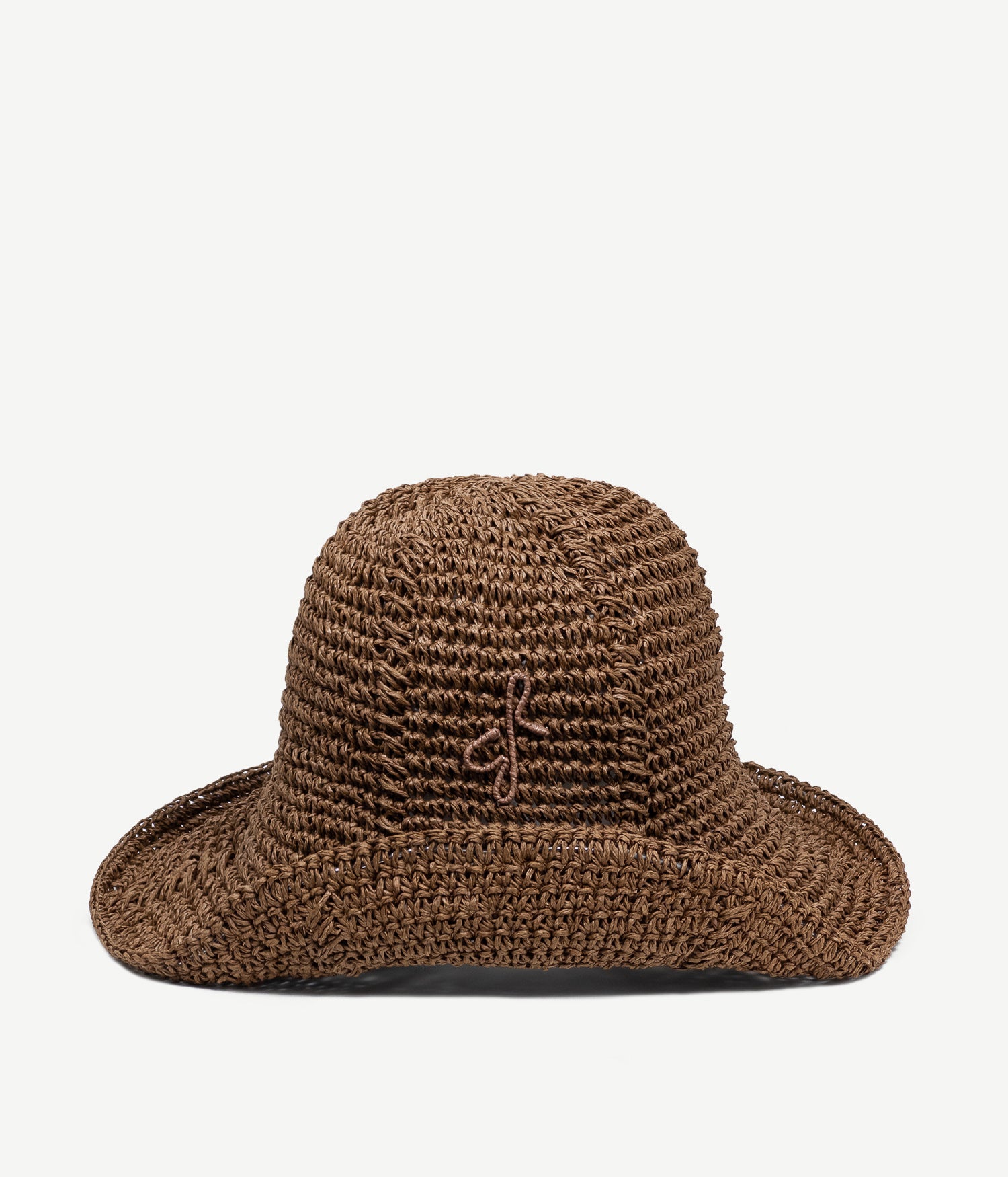 Monogram-Embellished Knitted Bucket Hat Monogram-Embellished Knitted Bucket Hat