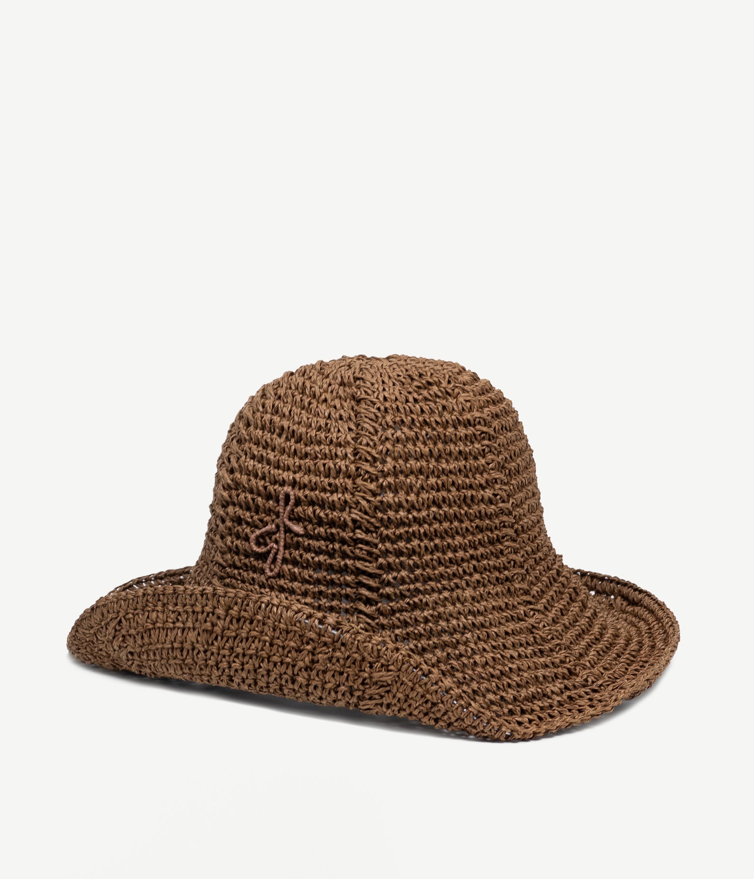 Monogram-Embellished Knitted Bucket Hat Monogram-Embellished Knitted Bucket Hat