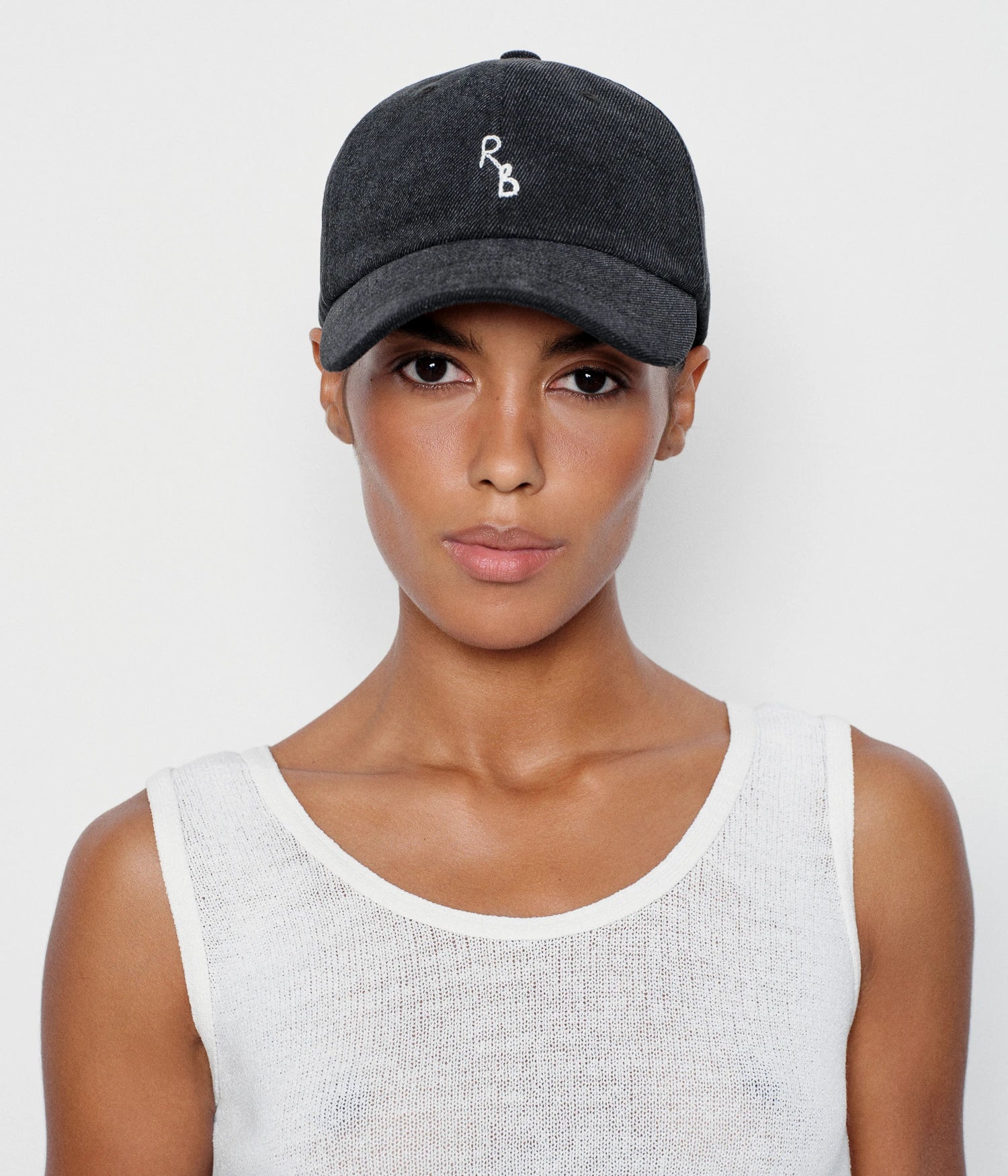 Logo-embroidered Denim Baseball Cap • Ruslan Baginskiy Hats