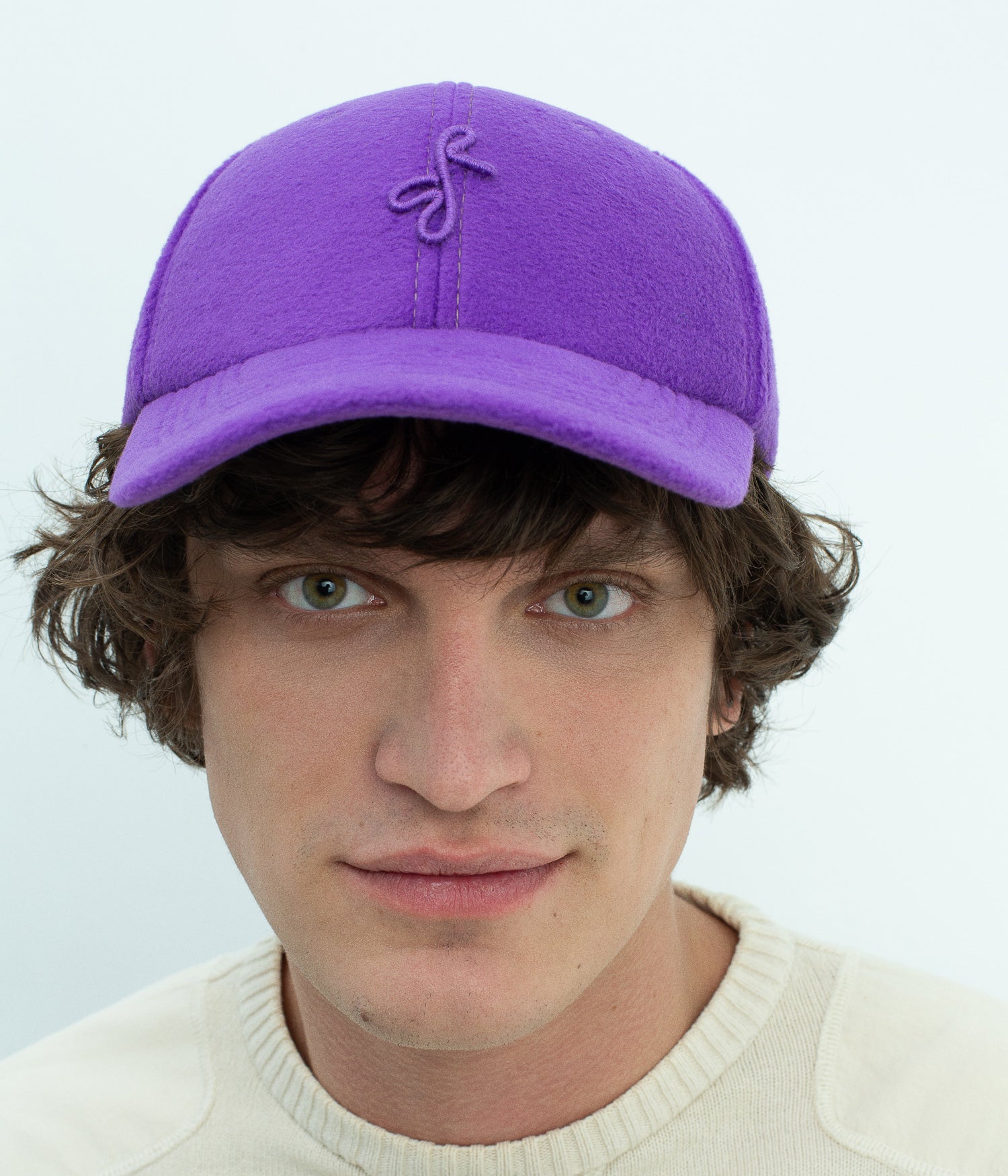 Monogram-Embellished Baseball Cap • Ruslan Baginskiy Hats