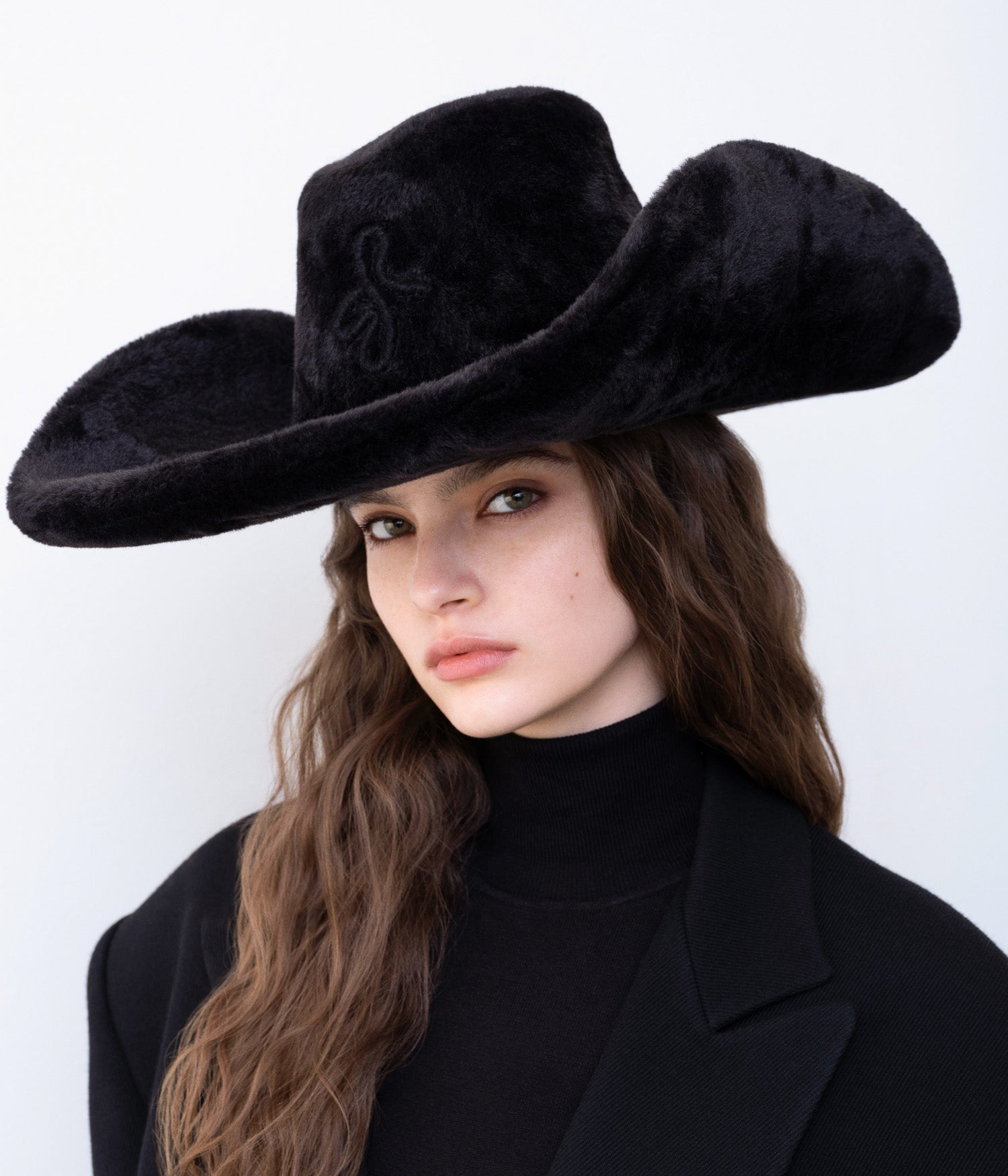 Faux Fur Cowboy Hat Faux Fur Cowboy Hat
