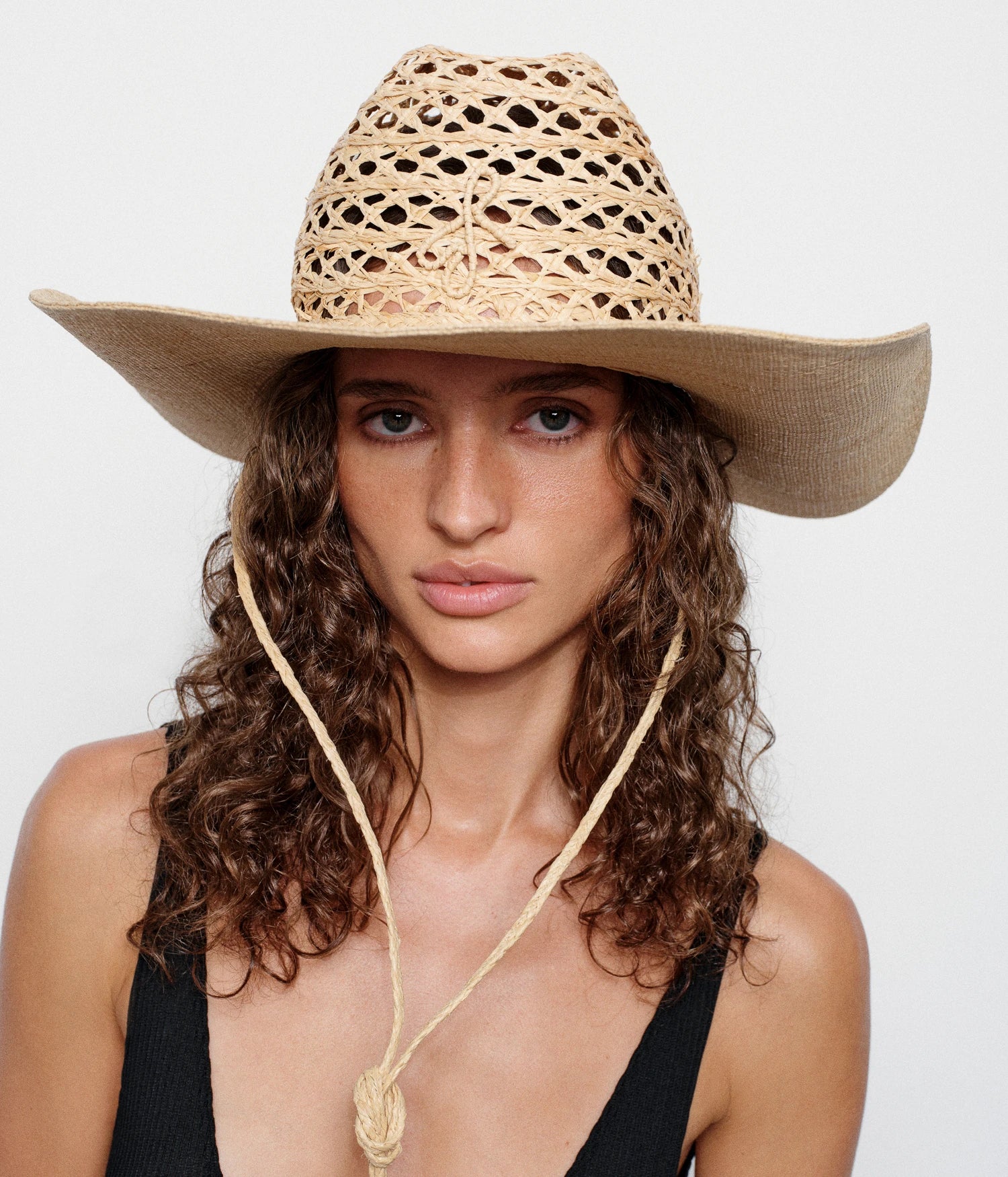Cut Out Straw Cowboy Hat • Ruslan Baginskiy Hats & Accessories