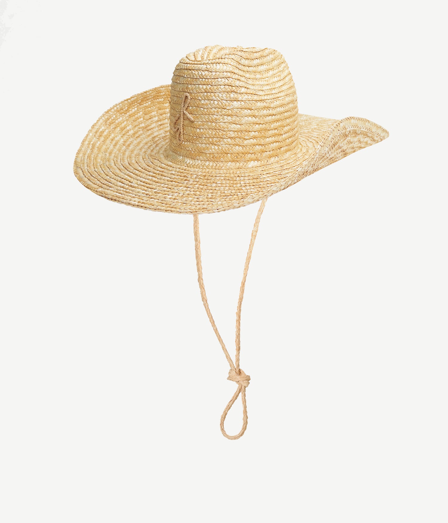 Monogram-embellished Straw Cowboy Hat Monogram-embellished Straw Cowboy Hat