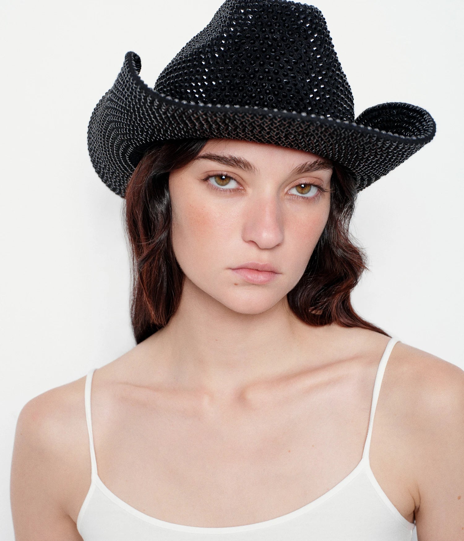 Crystal-embellished Cowboy Hat Crystal-embellished Cowboy Hat
