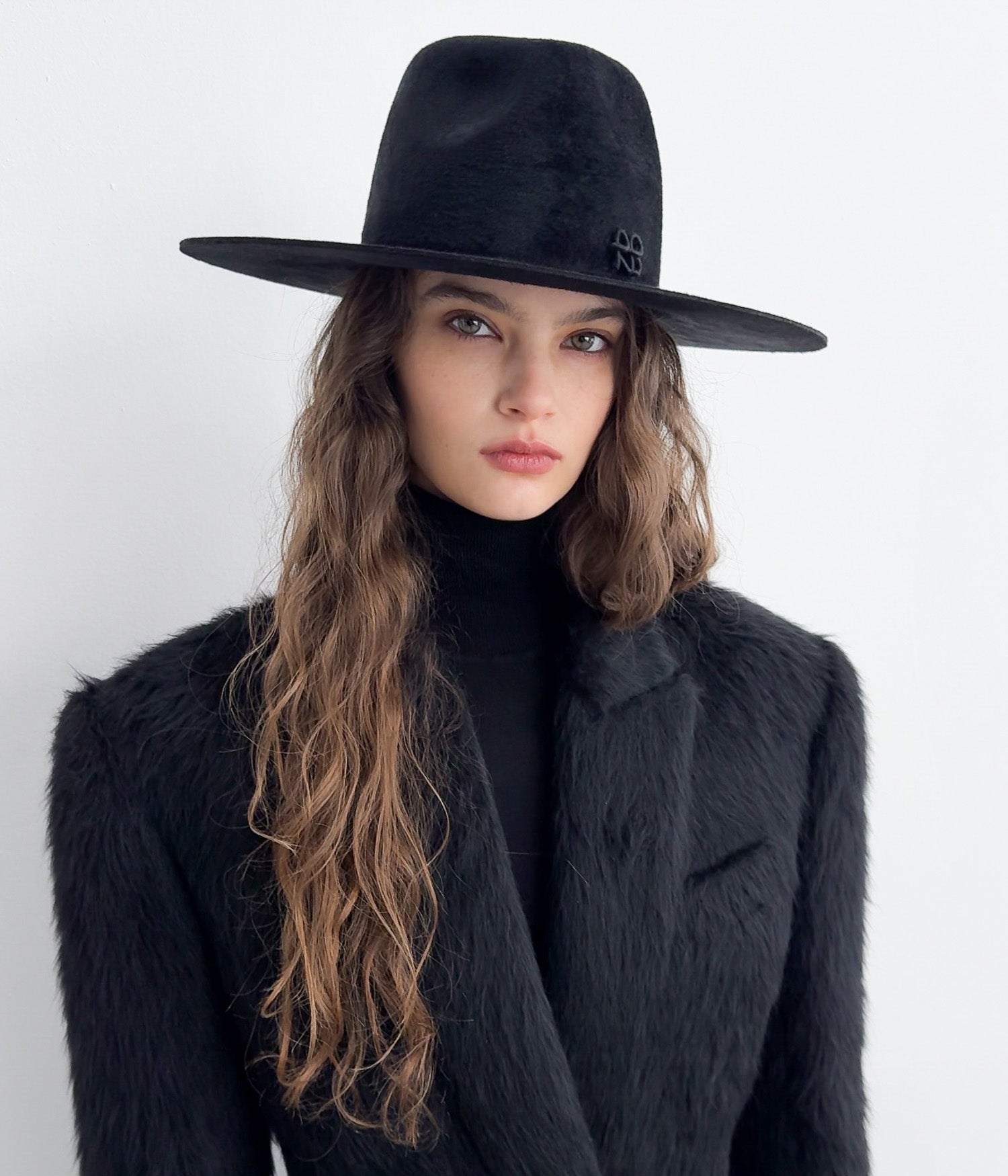 Logo-embellished Fedora Hat • Ruslan Baginskiy Hats  display picture 3