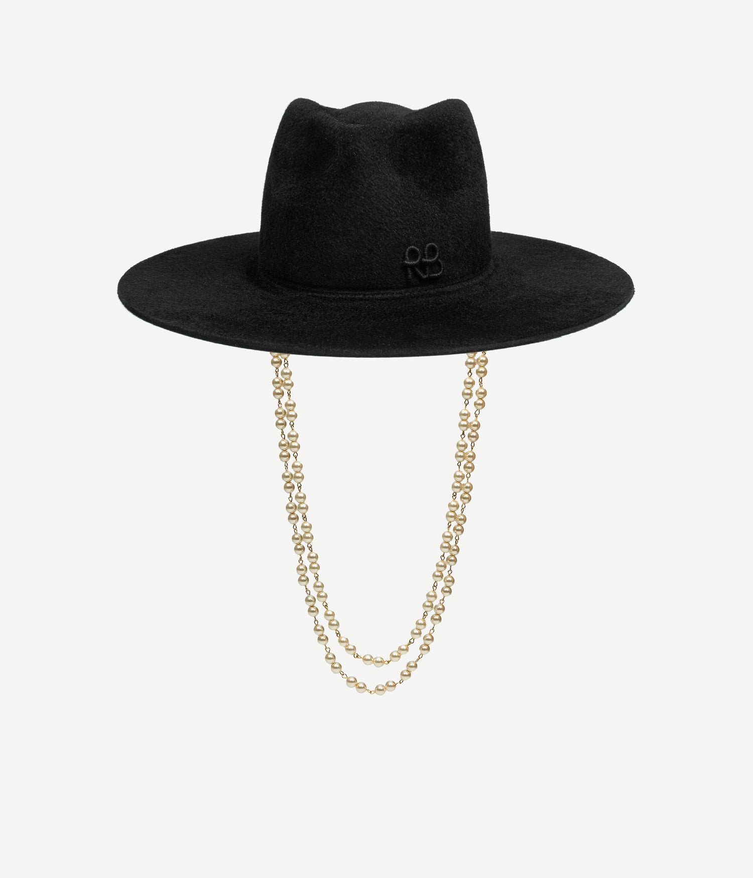 Double Chain Strap Fedora Hat Double Chain Strap Fedora Hat