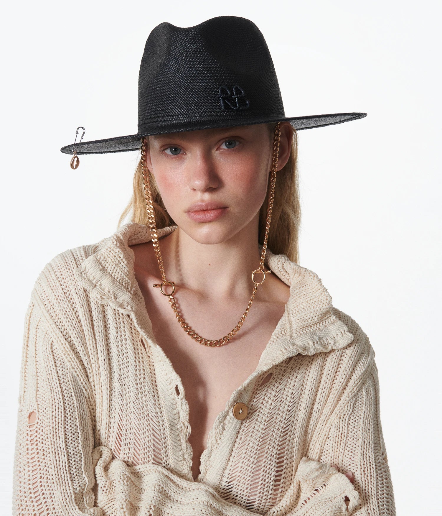 Pierced Fedora Hat • Ruslan Baginskiy Hats & Accessories Pierced Fedora Hat • Ruslan Baginskiy Hats & Accessories