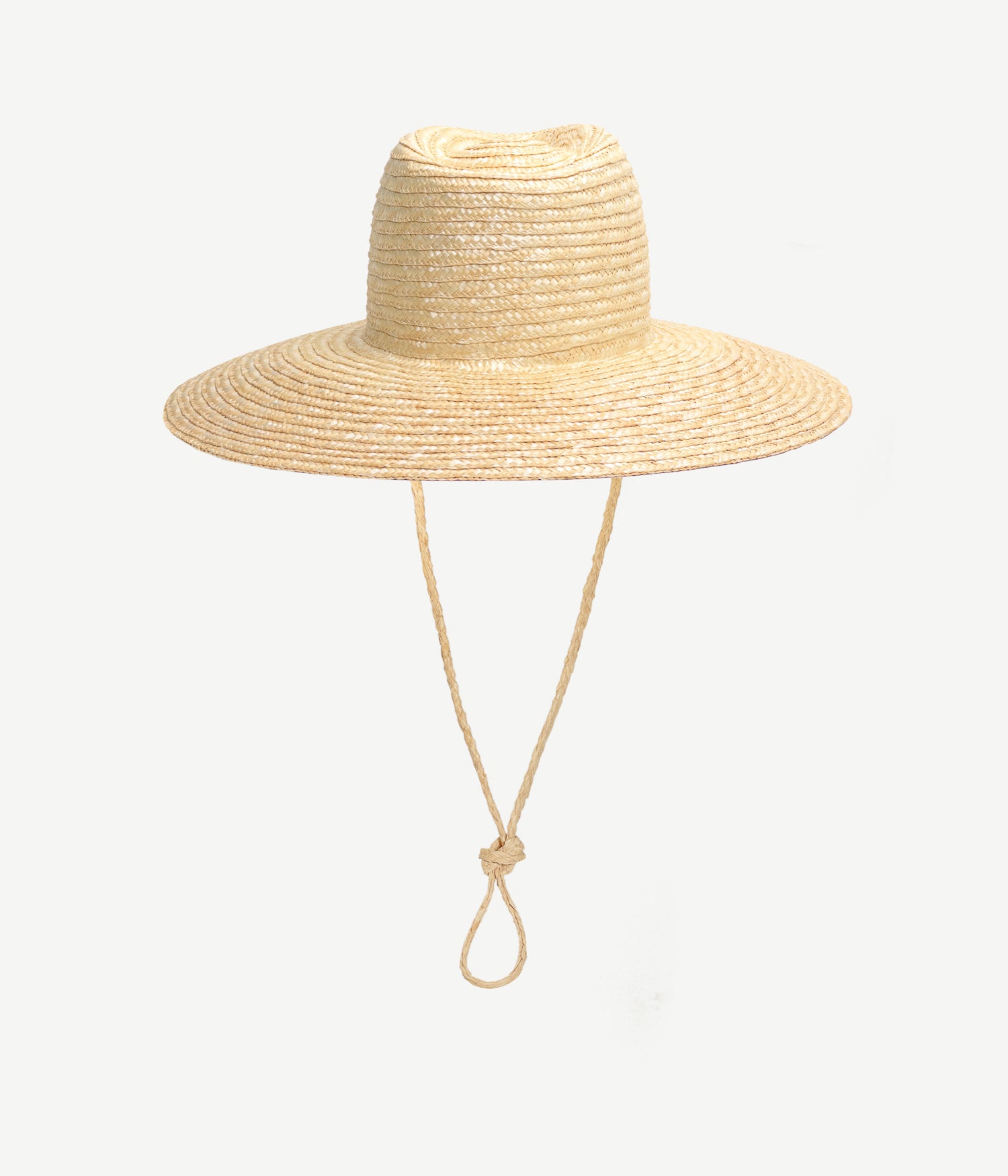 Monogram-embellished Straw Fedora Hat