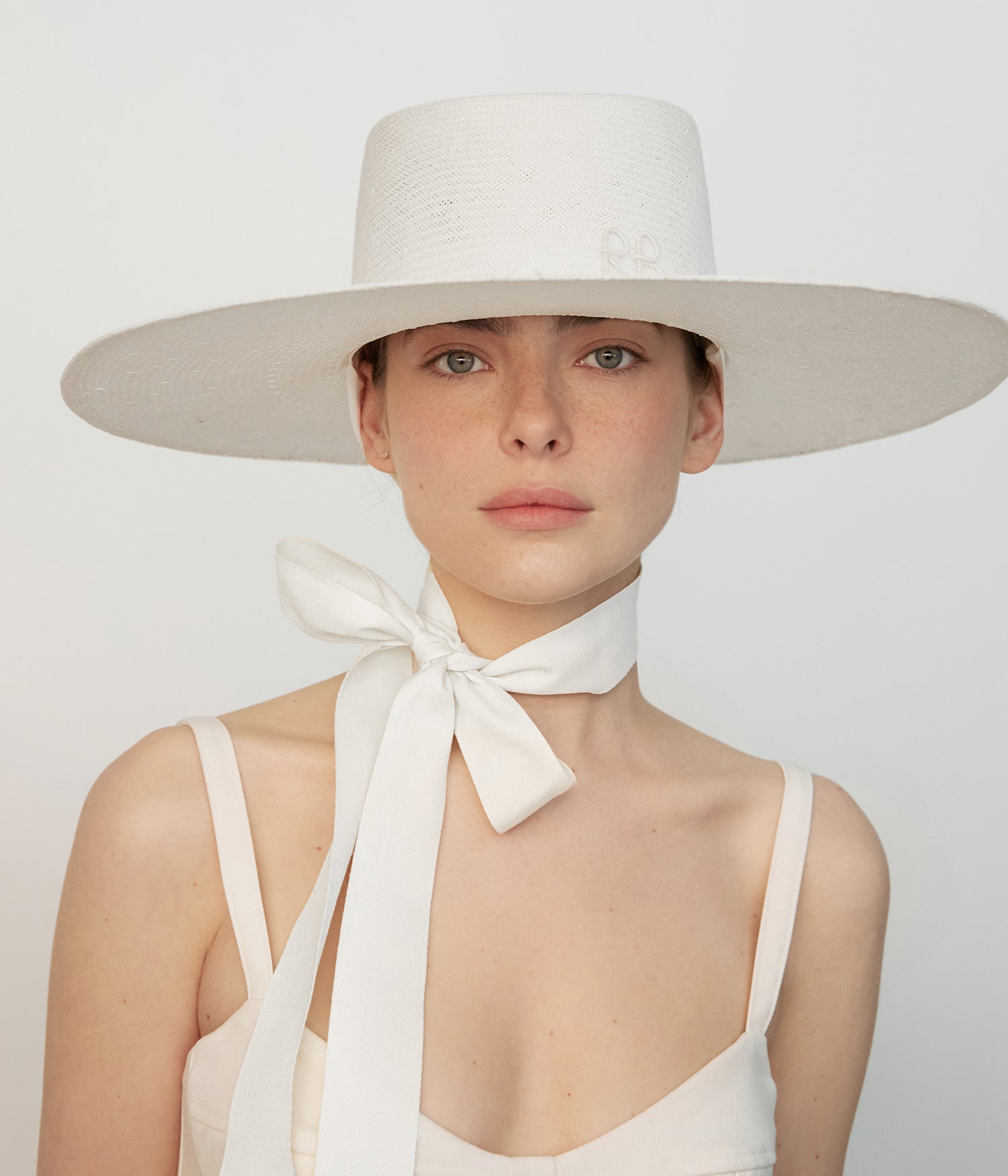 Neck Tie & Chin Strap Hat • Ruslan Baginskiy Hats