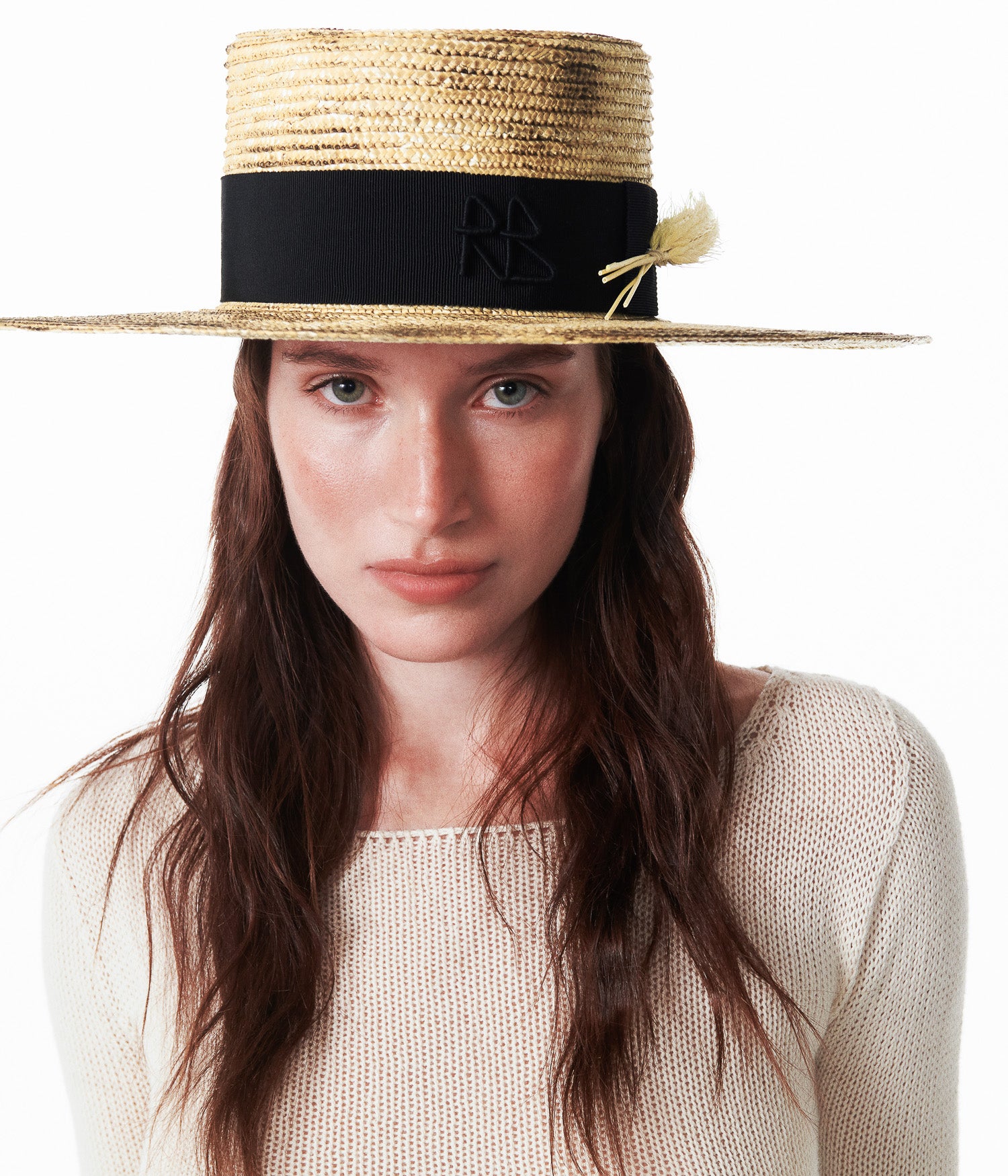 Wheat Spikes Embellished "Sunburnt" Gambler Hat Wheat Spikes Embellished "Sunburnt" Gambler Hat