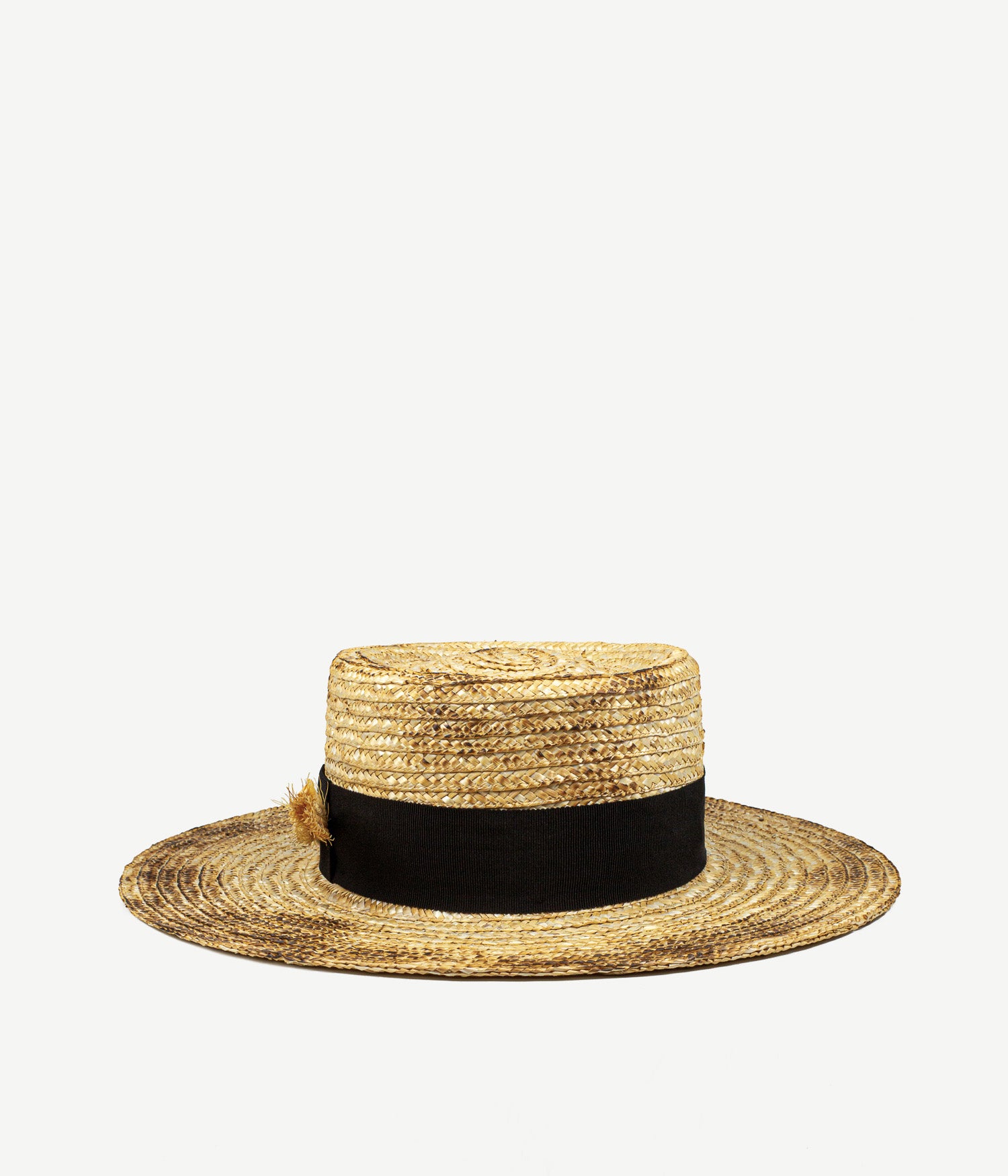 Wheat Spikes Embellished "Sunburnt" Gambler Hat Wheat Spikes Embellished "Sunburnt" Gambler Hat