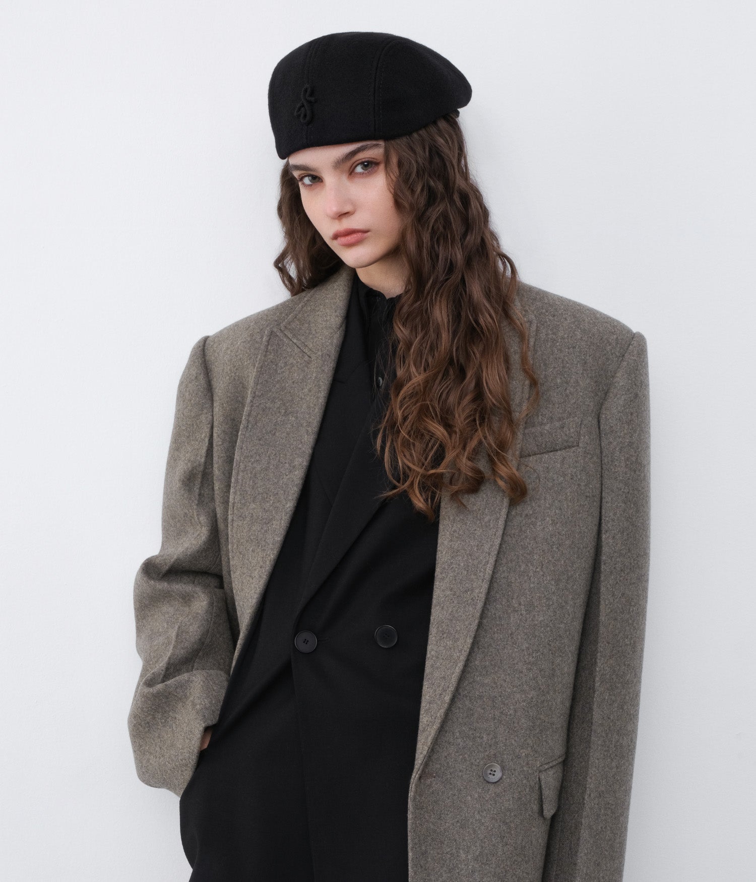 Monogram-embellished Ivy Cap Monogram-embellished Ivy Cap