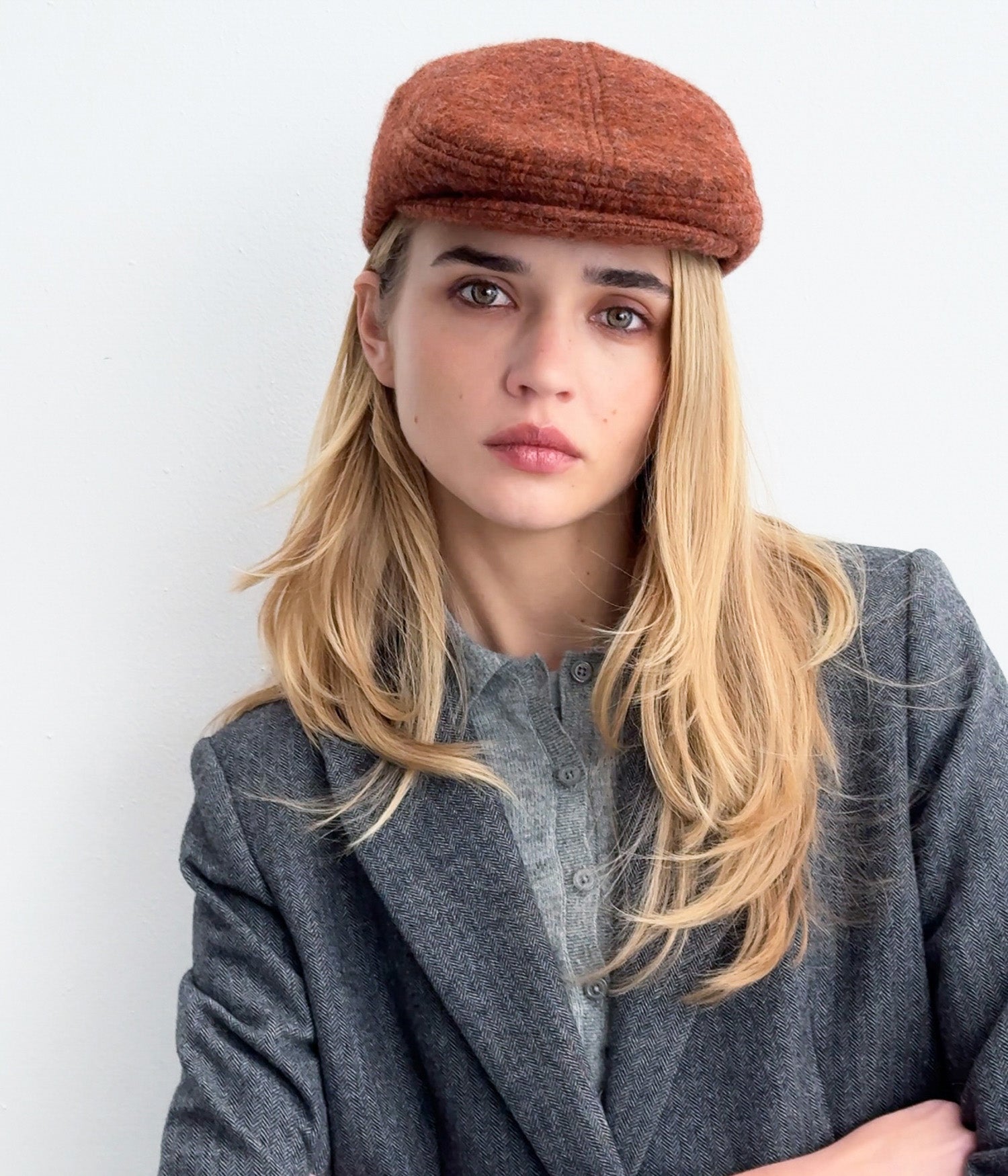 Wool-blend Ivy Cap • Ruslan Baginskiy Hats & Accessories
