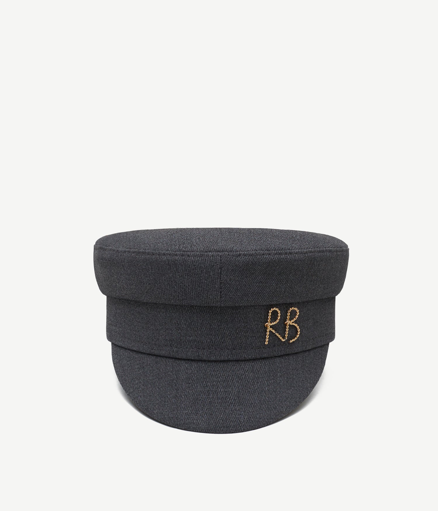 Logo-plaque Cotton-Blend Baker Boy Cap Logo-plaque Cotton-Blend Baker Boy Cap