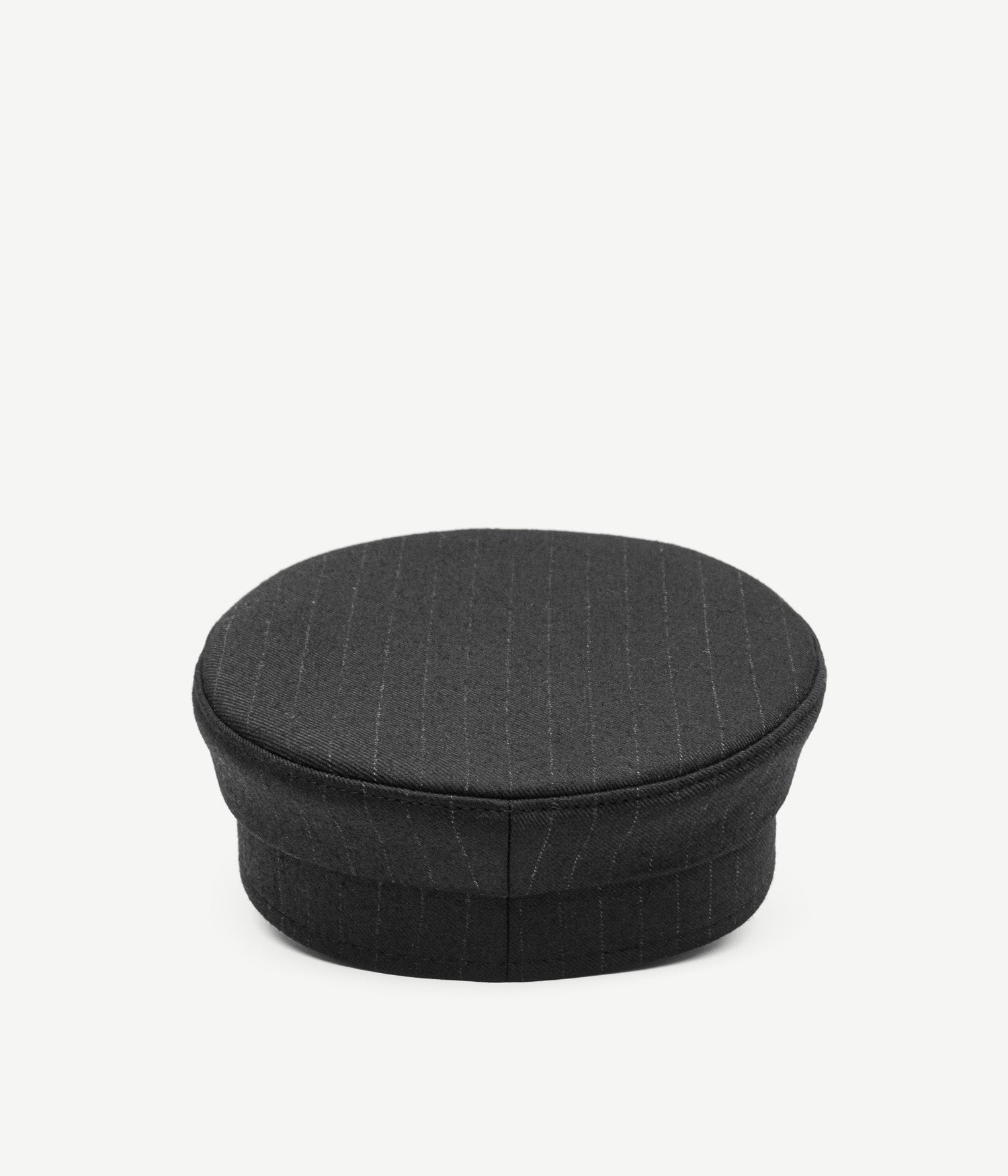 Logo-embellished Stripe-Pattern Baker Boy Cap Logo-embellished Stripe-Pattern Baker Boy Cap
