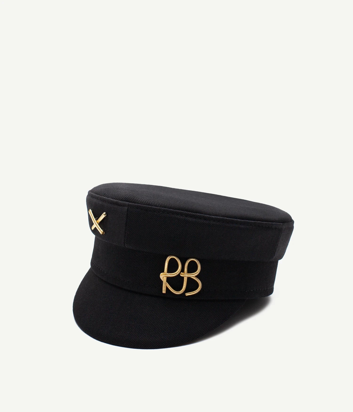 Logo-embellished Baker Boy Cap • Ruslan Baginskiy Hats