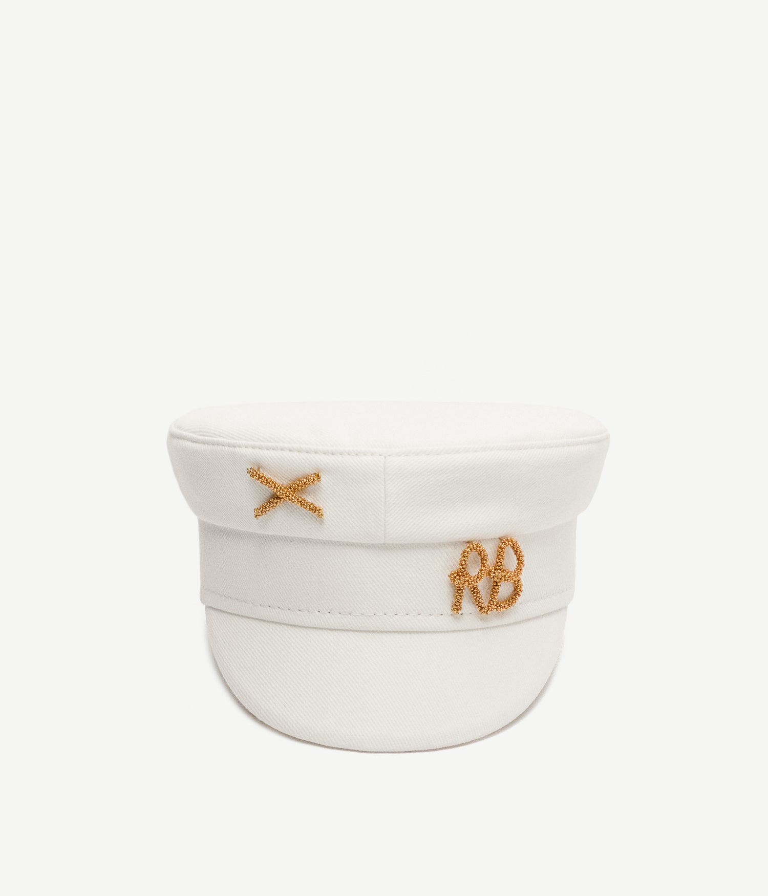 Gold-tone Logo Embellished Hat Gold-tone Logo Embellished Hat