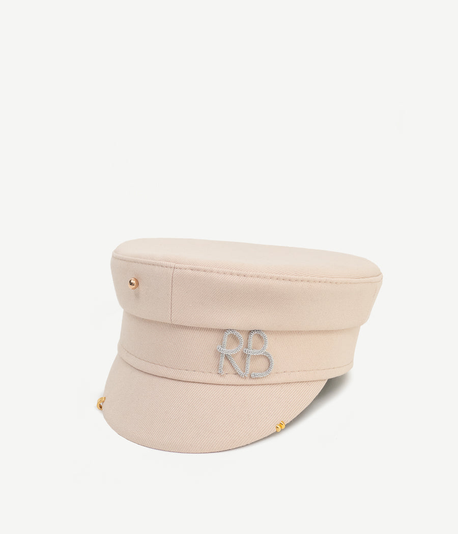 Pierced Baker Boy Cap Pierced Baker Boy Cap