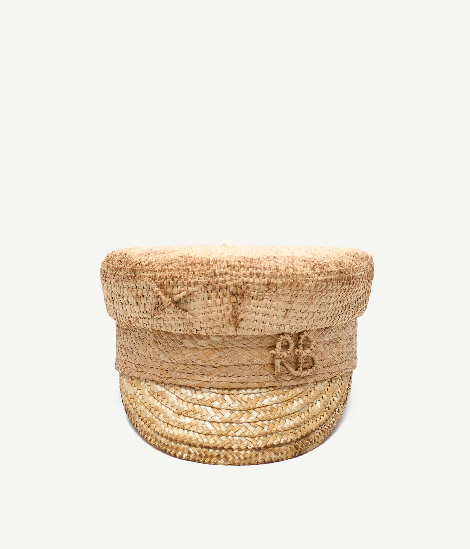 Wheat Spikes Embellished "Sunburnt" Baker Boy Cap Wheat Spikes Embellished "Sunburnt" Baker Boy Cap