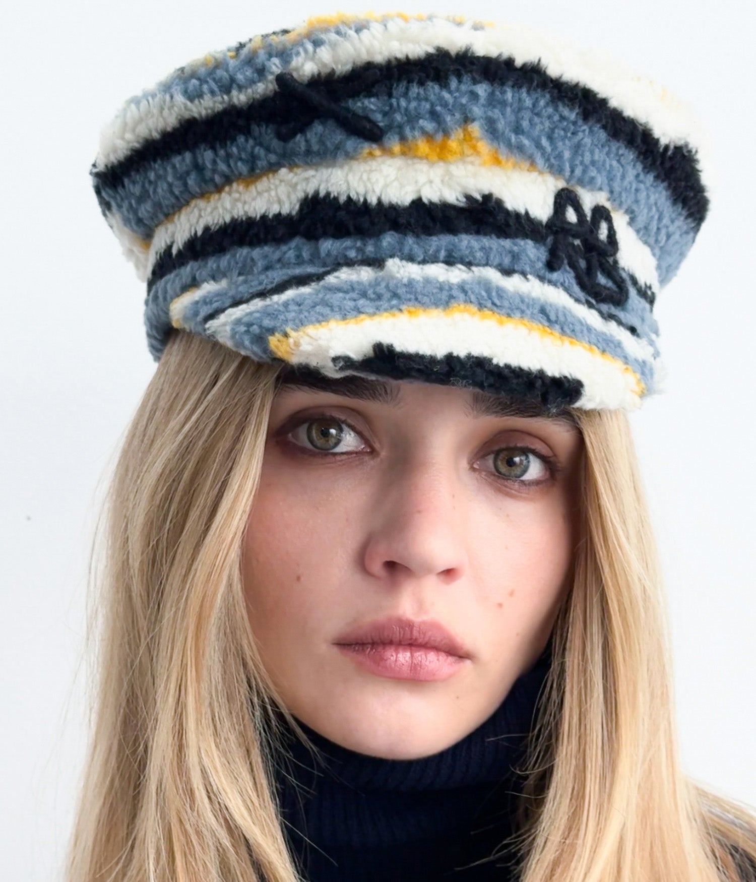 Faux Fur Baker Boy Cap Faux Fur Baker Boy Cap