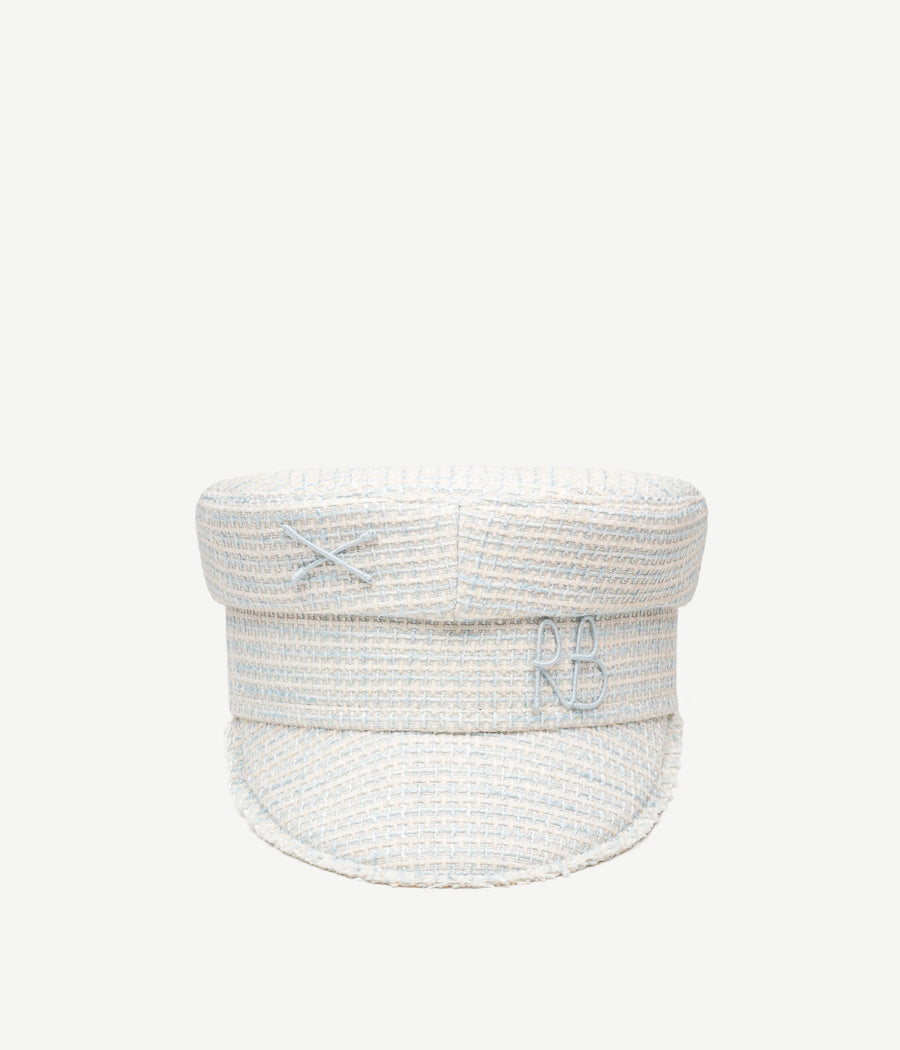 ruslan baginskiy Tweed Baker Boy Cap FW23-24 KPC041/075-PW-TWD-BHR-WRB-XXS ruslan baginskiy Tweed Baker Boy Cap FW23-24 KPC041/075-PW-TWD-BHR-WRB-XXS