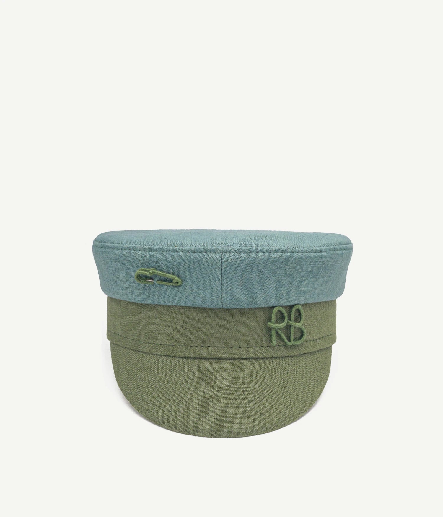 Safety-pin "Summer Wood" Baker Boy Cap Safety-pin "Summer Wood" Baker Boy Cap