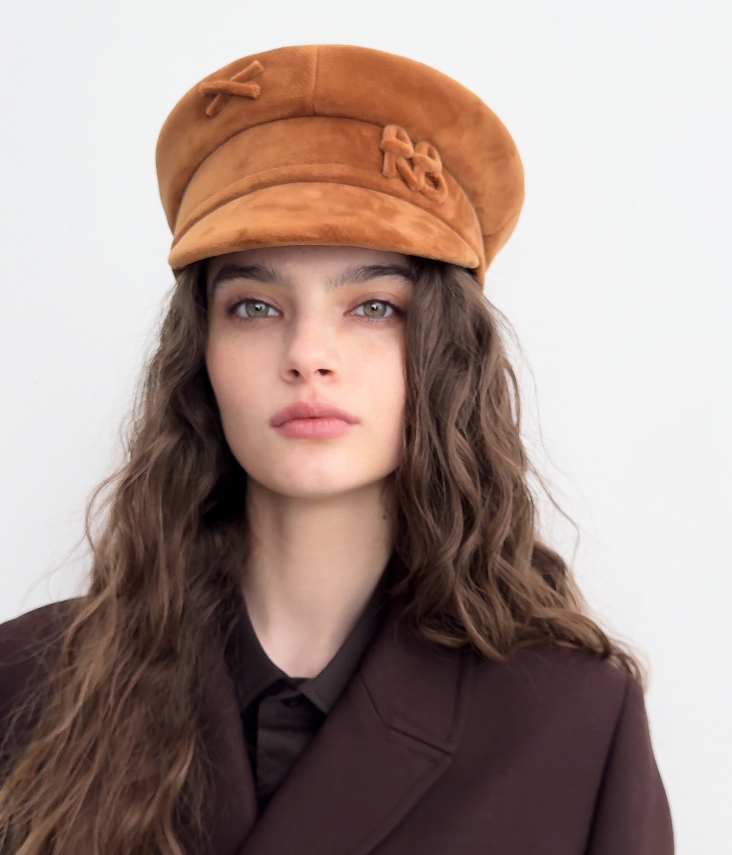 Logo-embellished Baker Boy Cap Logo-embellished Baker Boy Cap