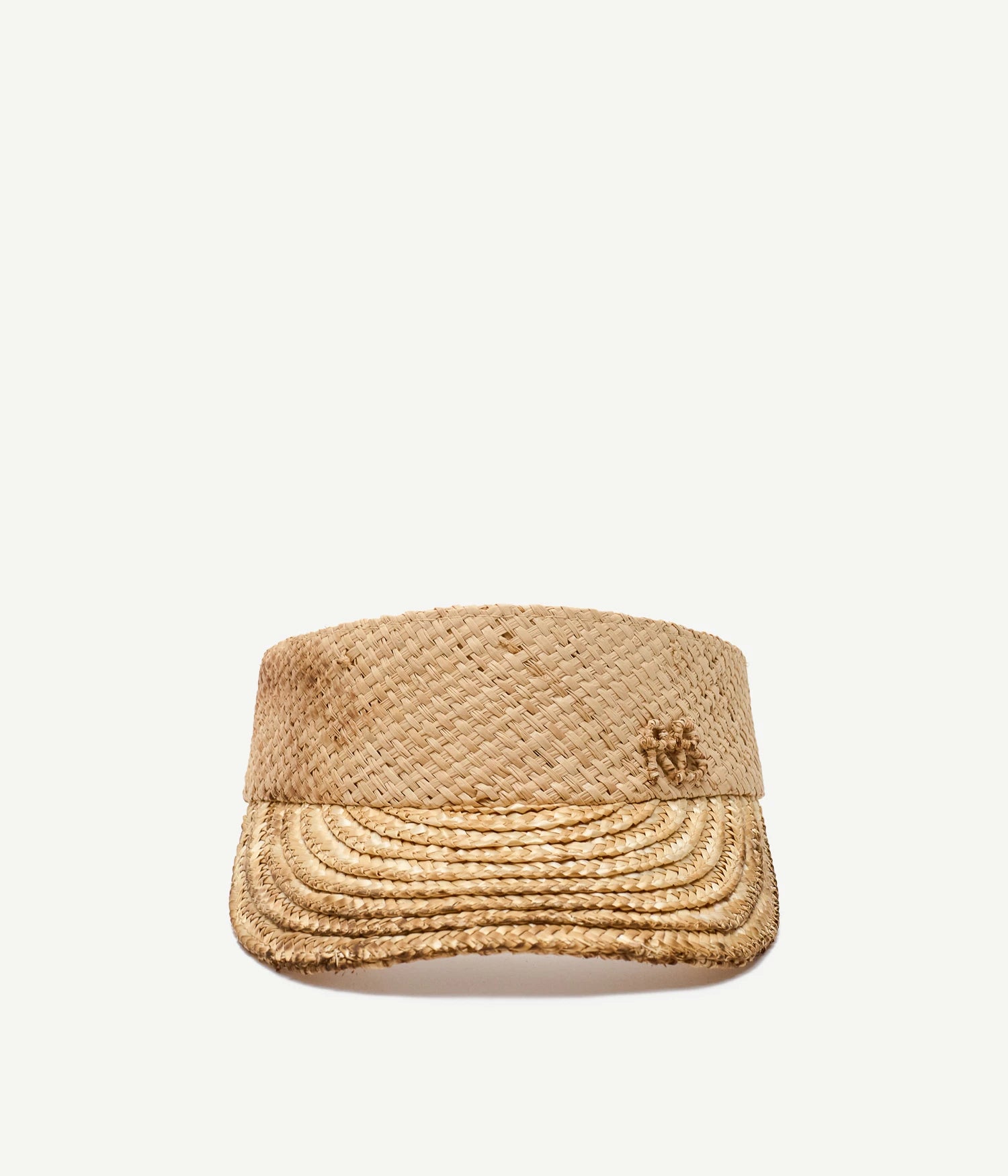Wheat Spikes Embellished "Sunburnt" Visor Wheat Spikes Embellished "Sunburnt" Visor