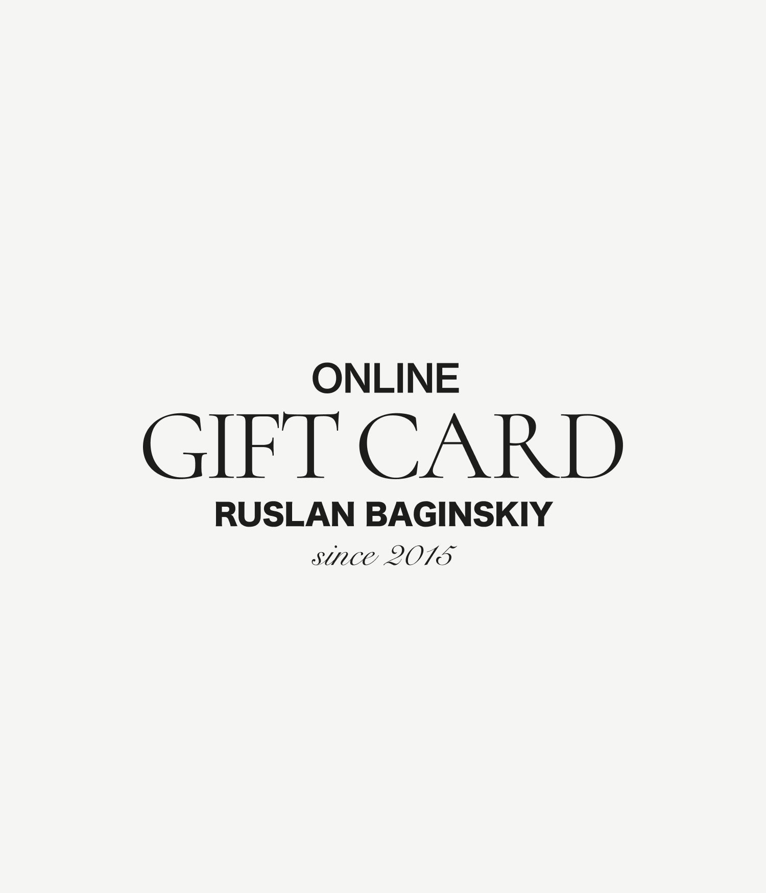 Online Gift Card • Ruslan Baginskiy Hats & Accessories - Ascension