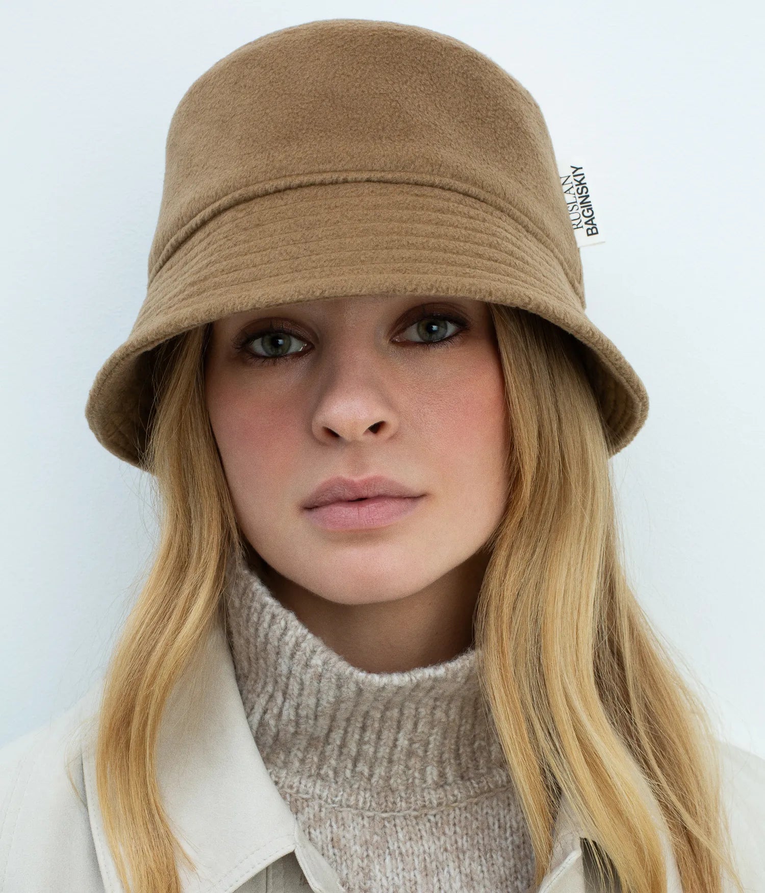 Ruslan Baginskiy Bucket Hat With Logo - NWT Ruslan Baginskiy Straw Bucket Hat | Wardrobe Icons main image 3
