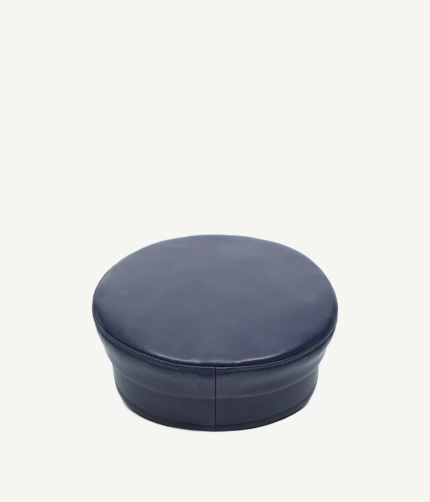 Faux-Leather Belted Baker Boy Cap Faux-Leather Belted Baker Boy Cap