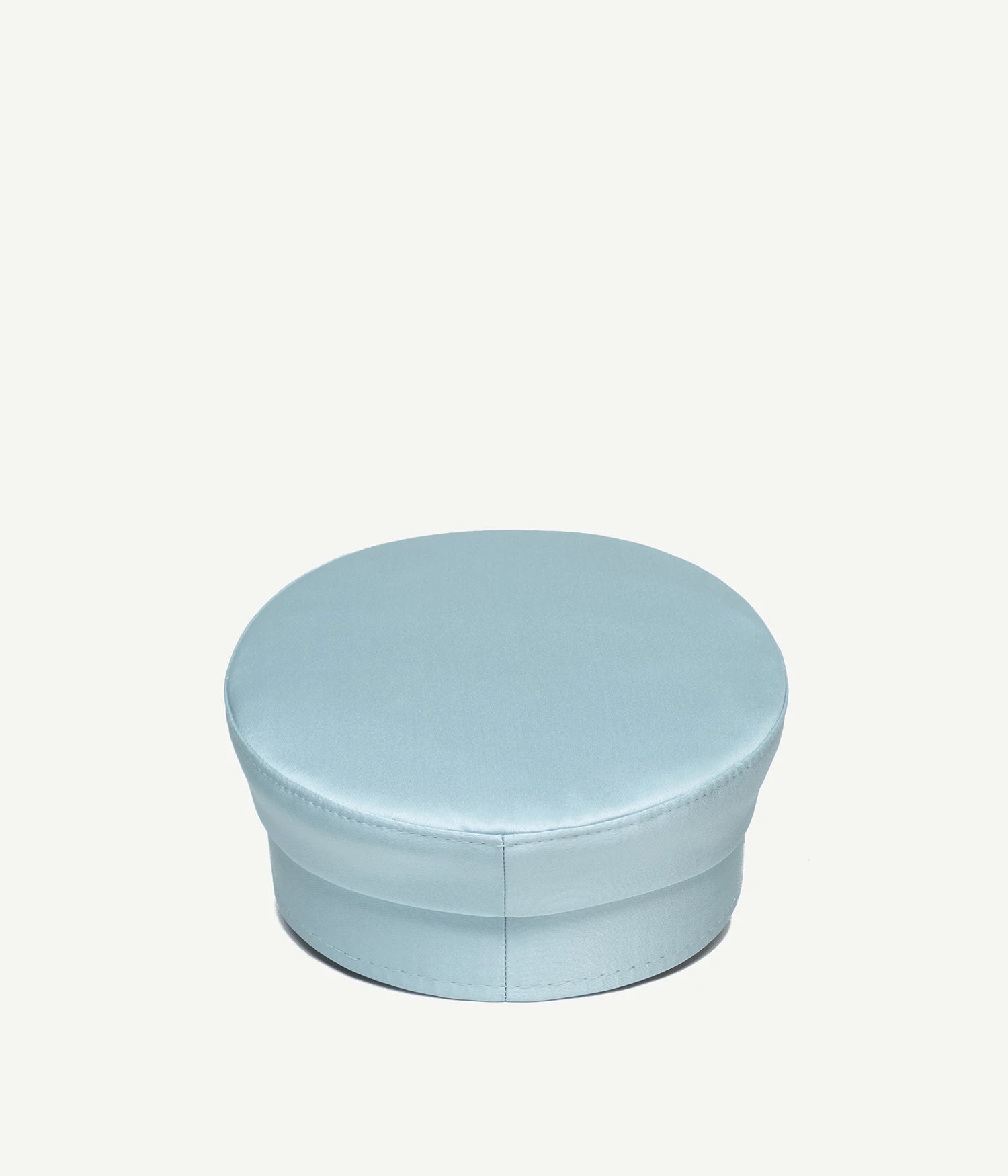 Crystal-embellished Satin Baker Boy Cap Crystal-embellished Satin Baker Boy Cap