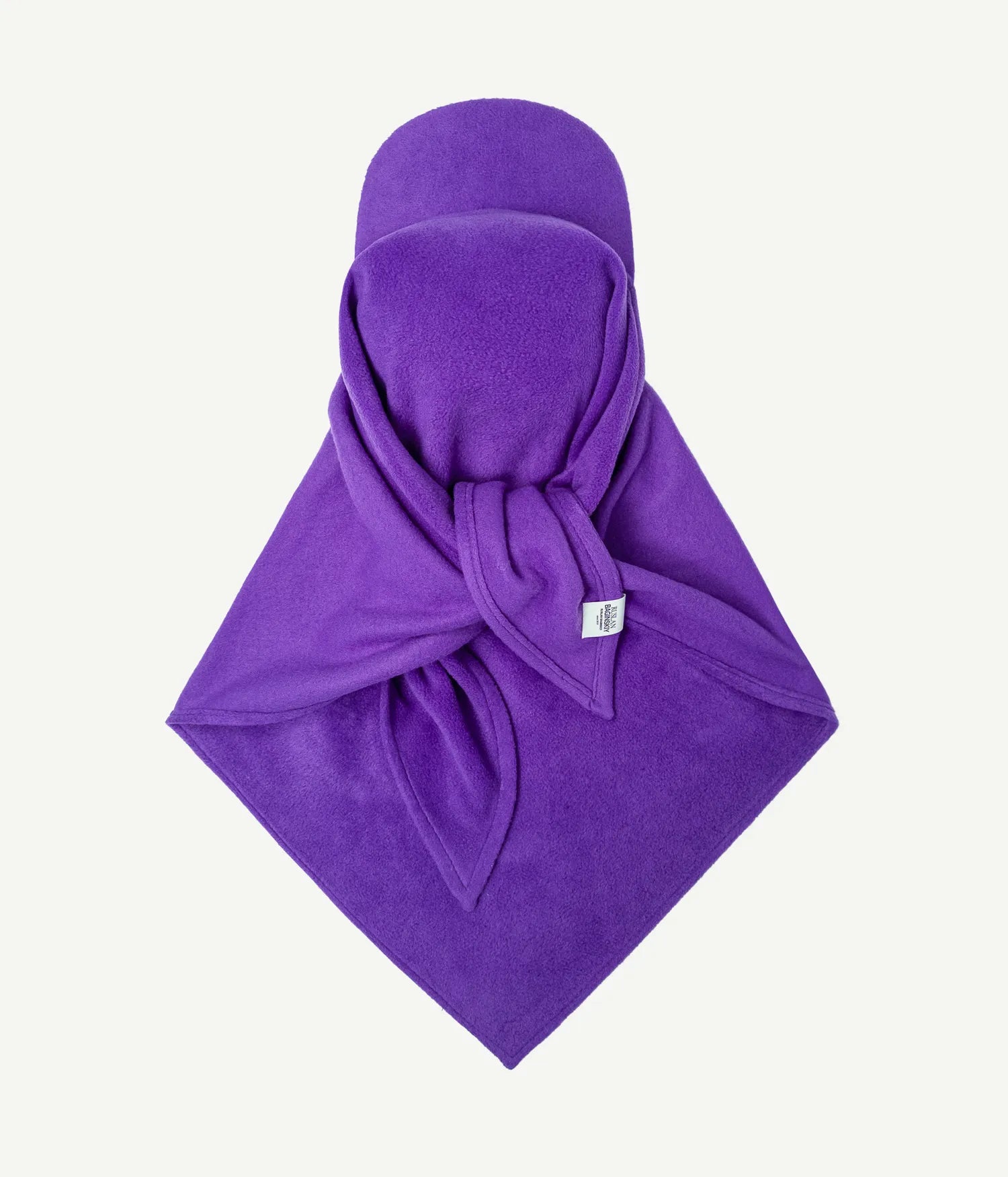 Ruslan Baginsky Houstka Headscarf in Dark Gray Ruslan Baginskiy Hat - Huntessa Luxury Online Consignment  main image 2