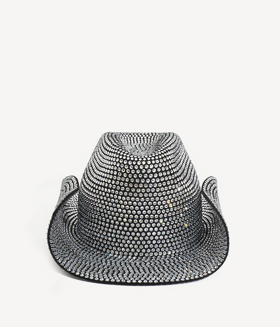 Crystal-embellished Cowboy Hat CWB100-F-DMD-XS Ruslan Baginskiy Crystal-embellished Cowboy Hat CWB100-F-DMD-XS Ruslan Baginskiy