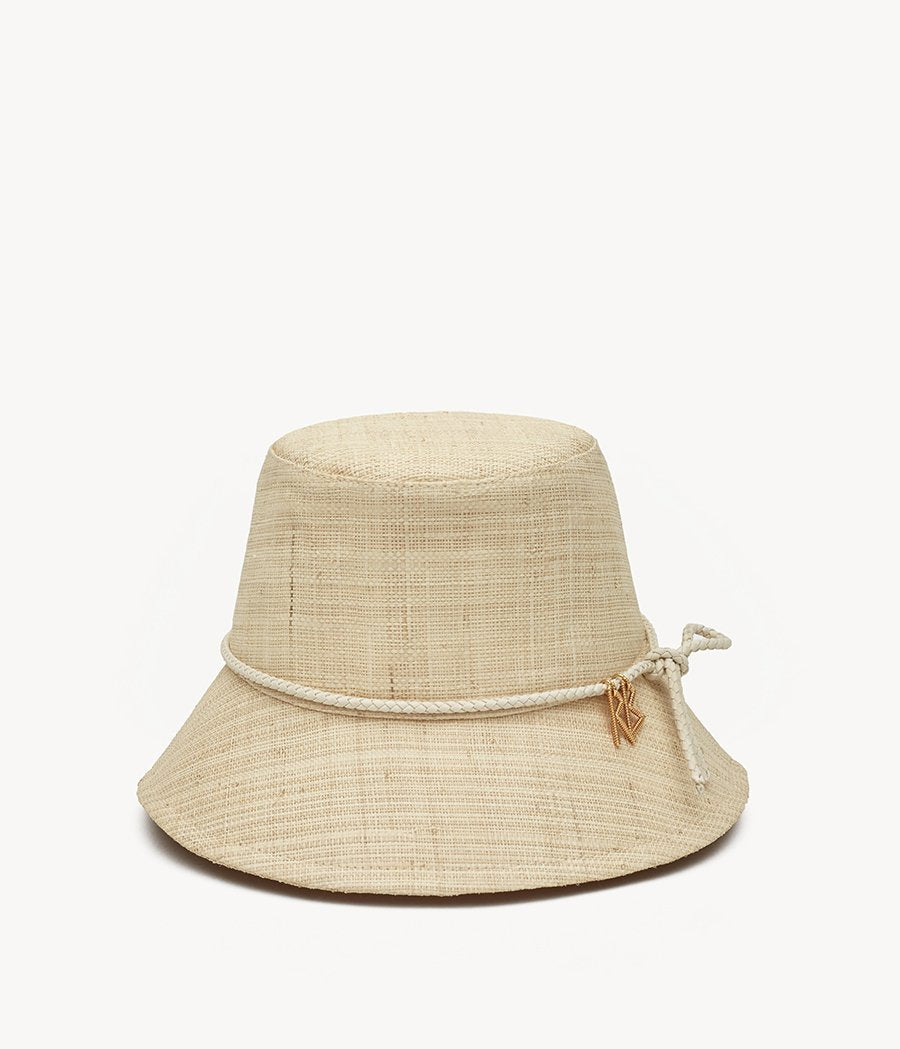 Plaid Embossed Bucket Hat Solid Color Trendy Casual Basin Hat