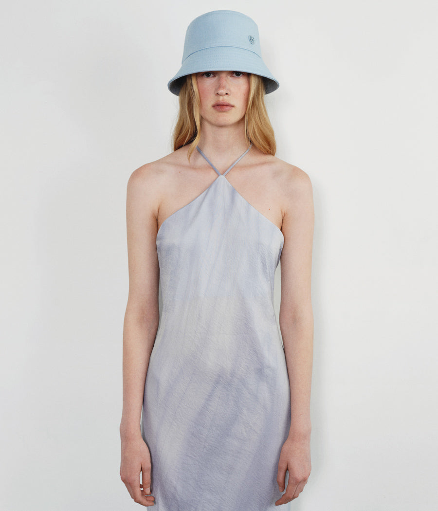 Monogram-embellished Bucket Hat BCT077-WP-RWRB-XXS Ruslan Baginskiy Monogram-embellished Bucket Hat BCT077-WP-RWRB-XXS Ruslan Baginskiy