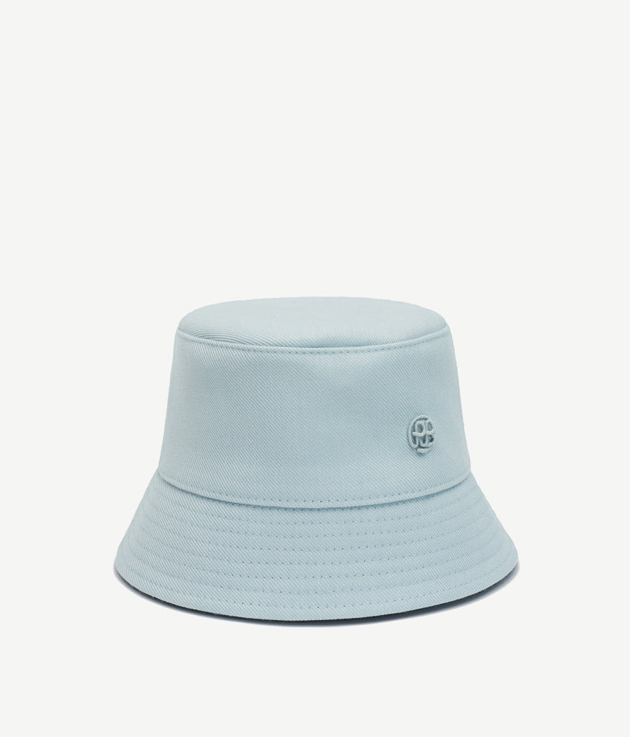 Monogram-embellished Wide-Brim Bucket Hat