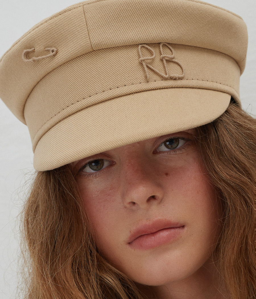 Safety-pin Baker Boy Cap KPC036-C-WPNS-WRB-XXS Ruslan Baginskiy Safety-pin Baker Boy Cap KPC036-C-WPNS-WRB-XXS Ruslan Baginskiy