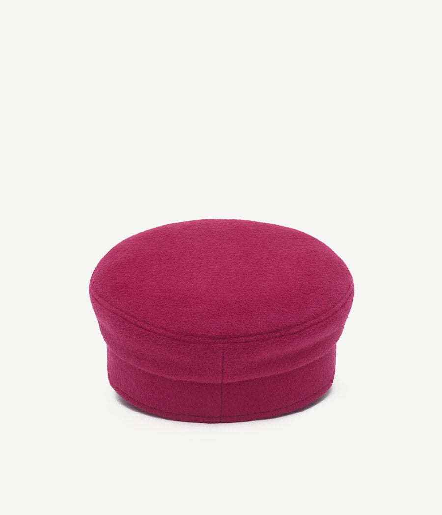 Monogram-embroidered Baker Boy Cap KPC138/034-WA1-XXS Ruslan Baginskiy Monogram-embroidered Baker Boy Cap KPC138/034-WA1-XXS Ruslan Baginskiy