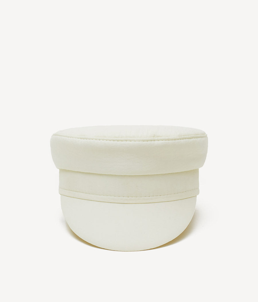 Faux Leather Cap Faux Leather Cap