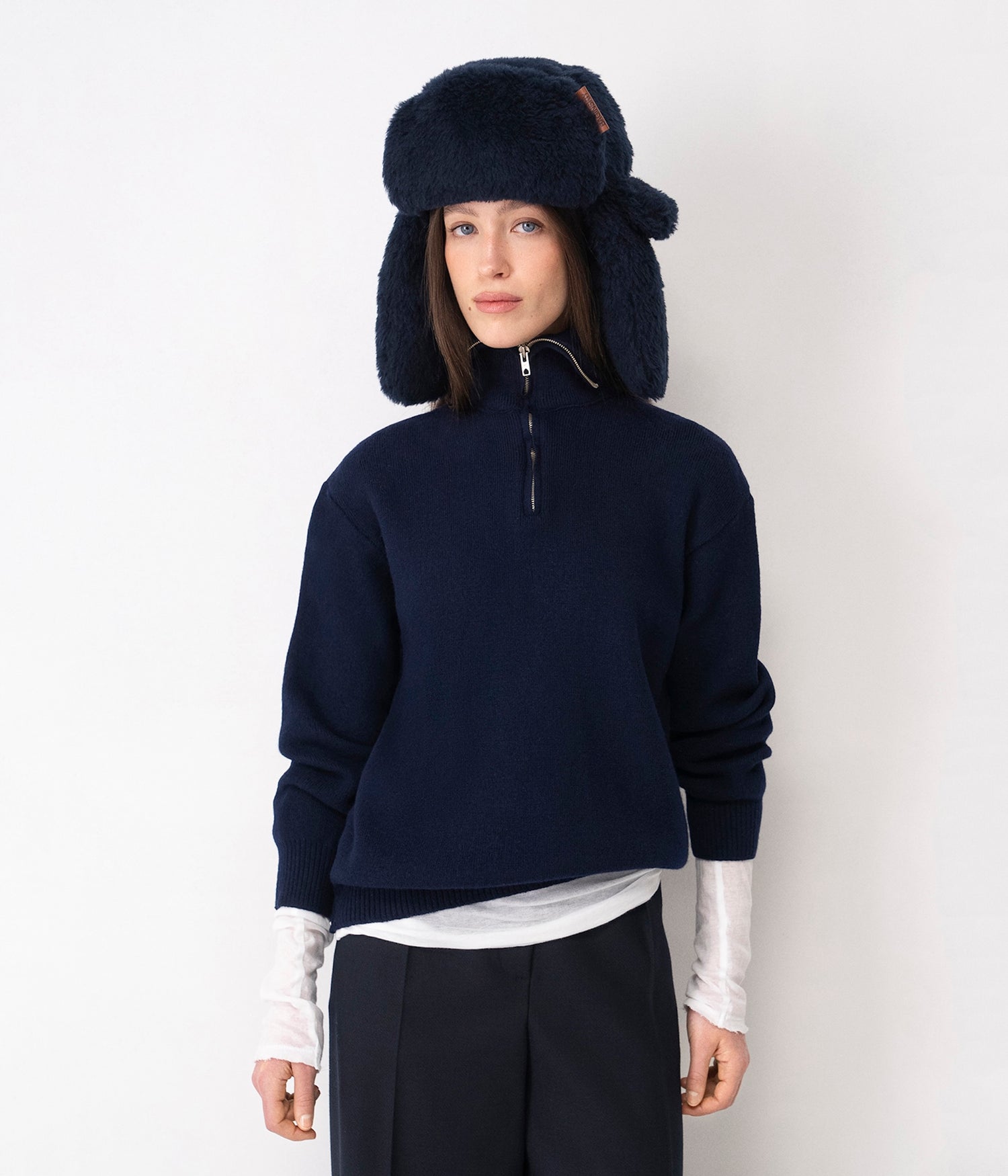 Photo, Faux fur, Faux-Fur Aviator Hat
