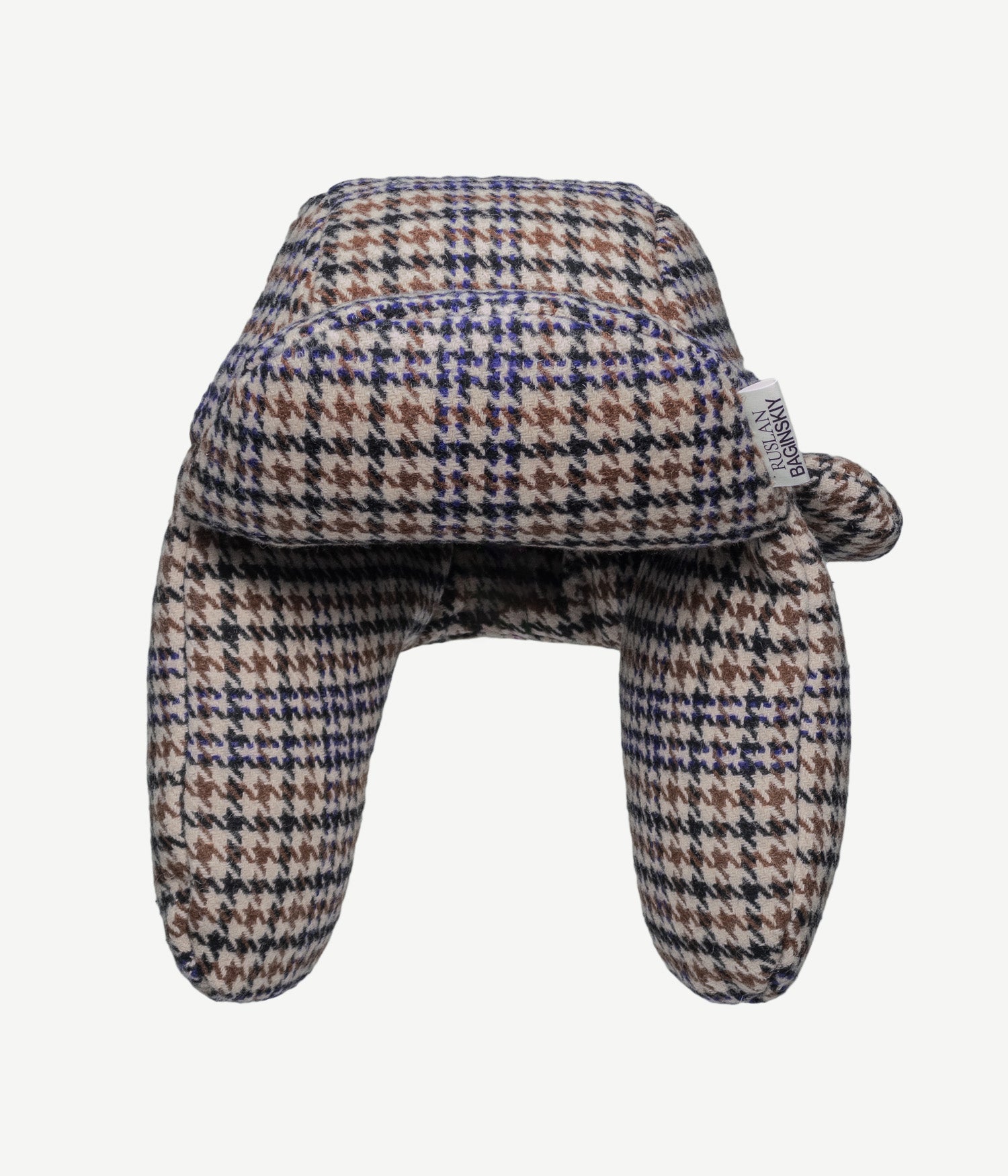 Houndstooth Aviator Hat