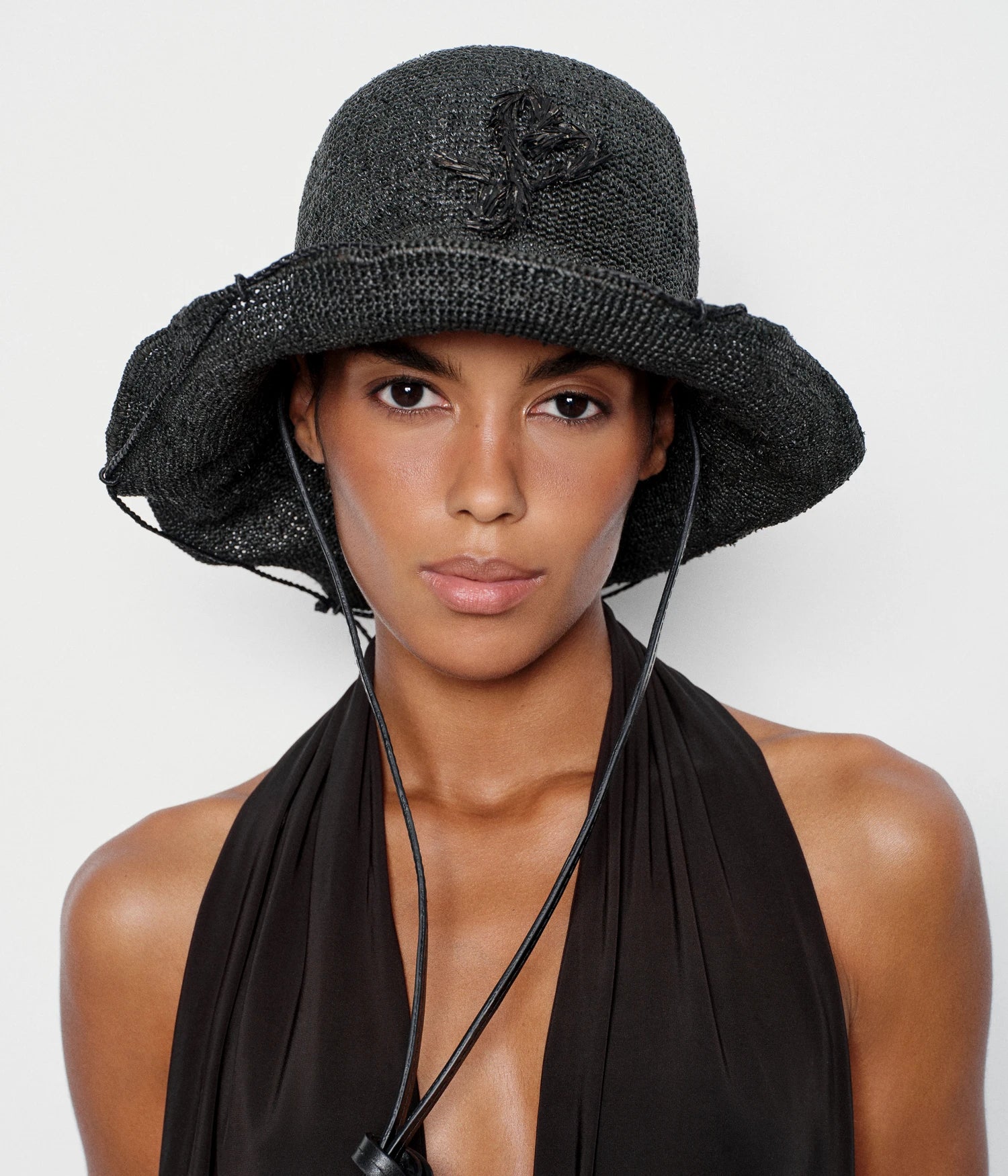 ハット RUSLAN BAGINSKIY FW25 (KPC040 033PF25 WP WRBWHITE BLACK) The HatBag • Ruslan Baginskiy Hats & Accessories - United States