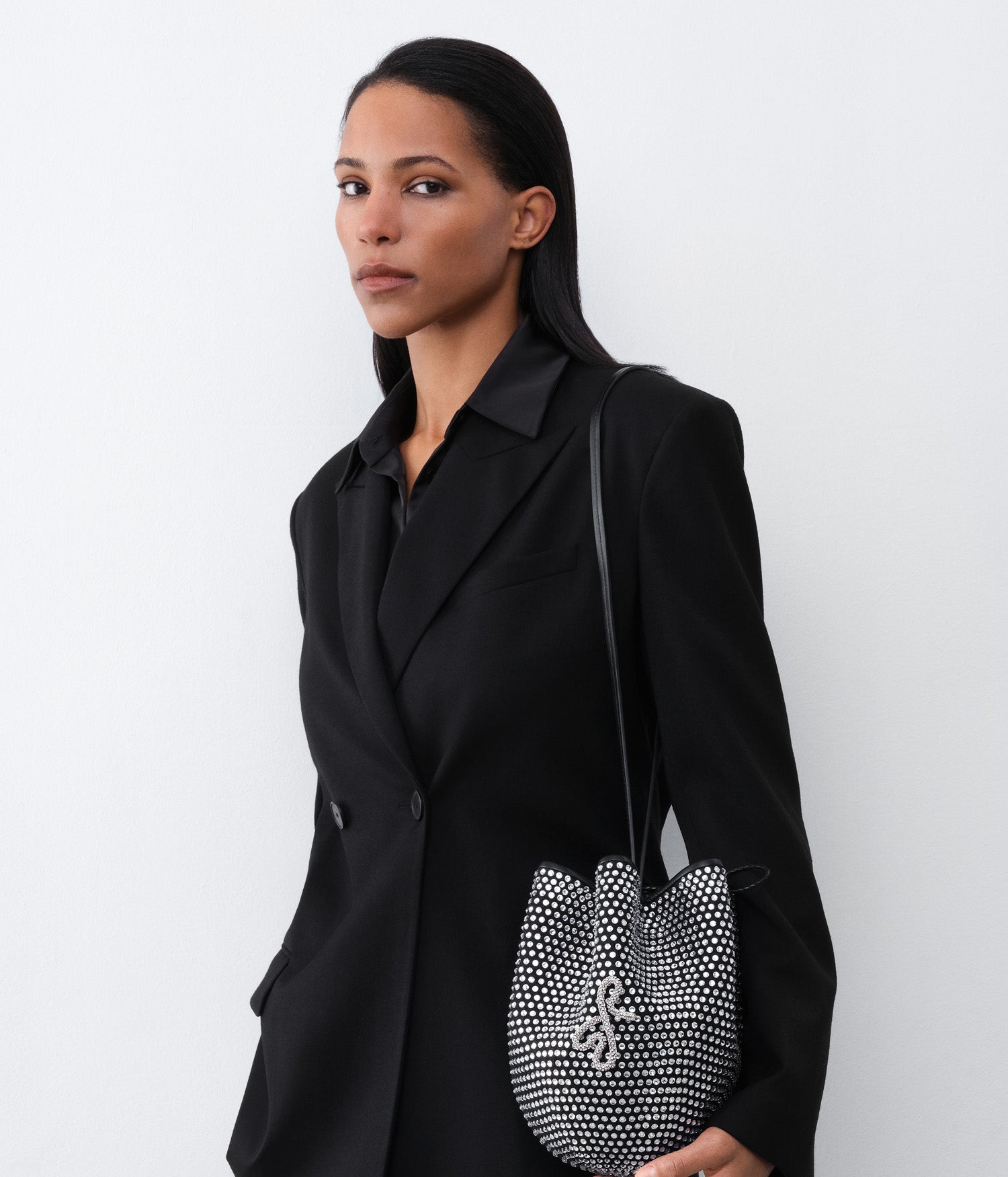Crystal-embellished The HatBag